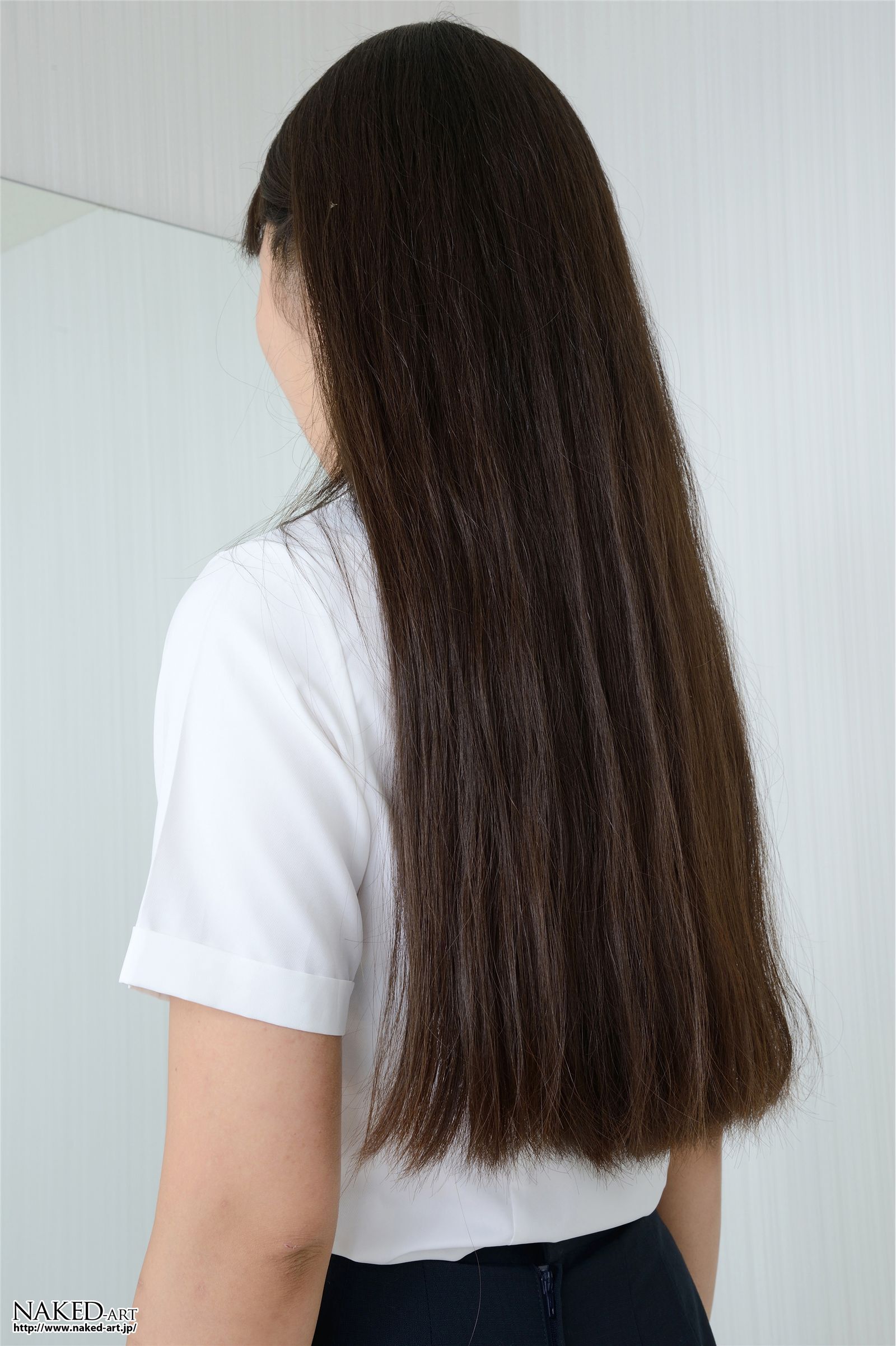 [NAKED-ART] 2013.08.27 NO.00676 秋山真子 OL Pantyhose