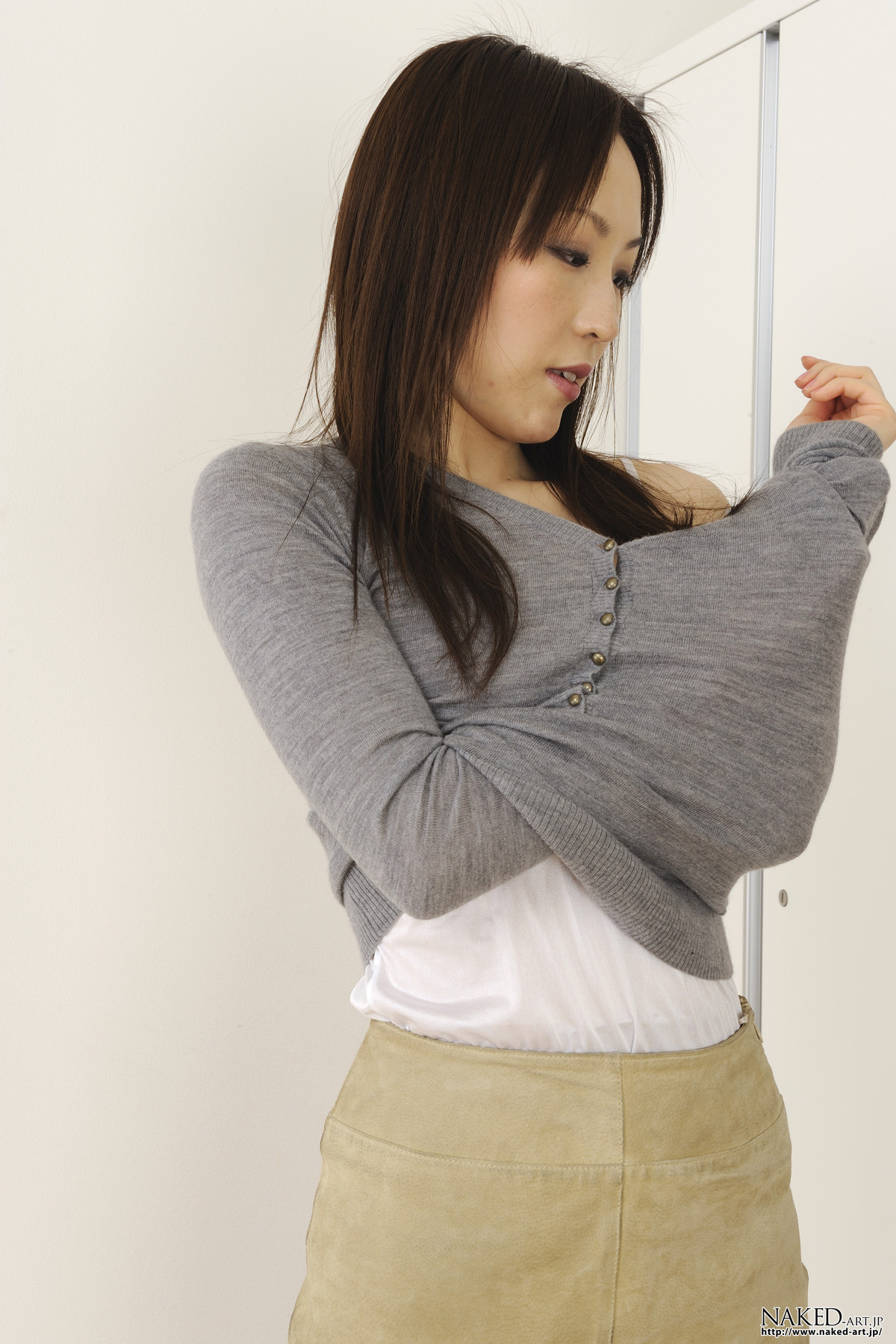 [NAKED-ART]2014.07.02.NO.00703 OL 朝倉菜々子