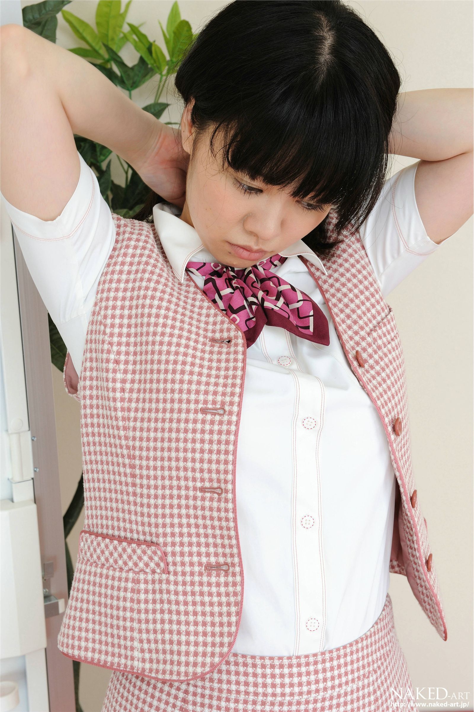 [NAKED-ART]NO.00460 Atsumi Maeda 前田敦美 OL　日本性感丝袜美女