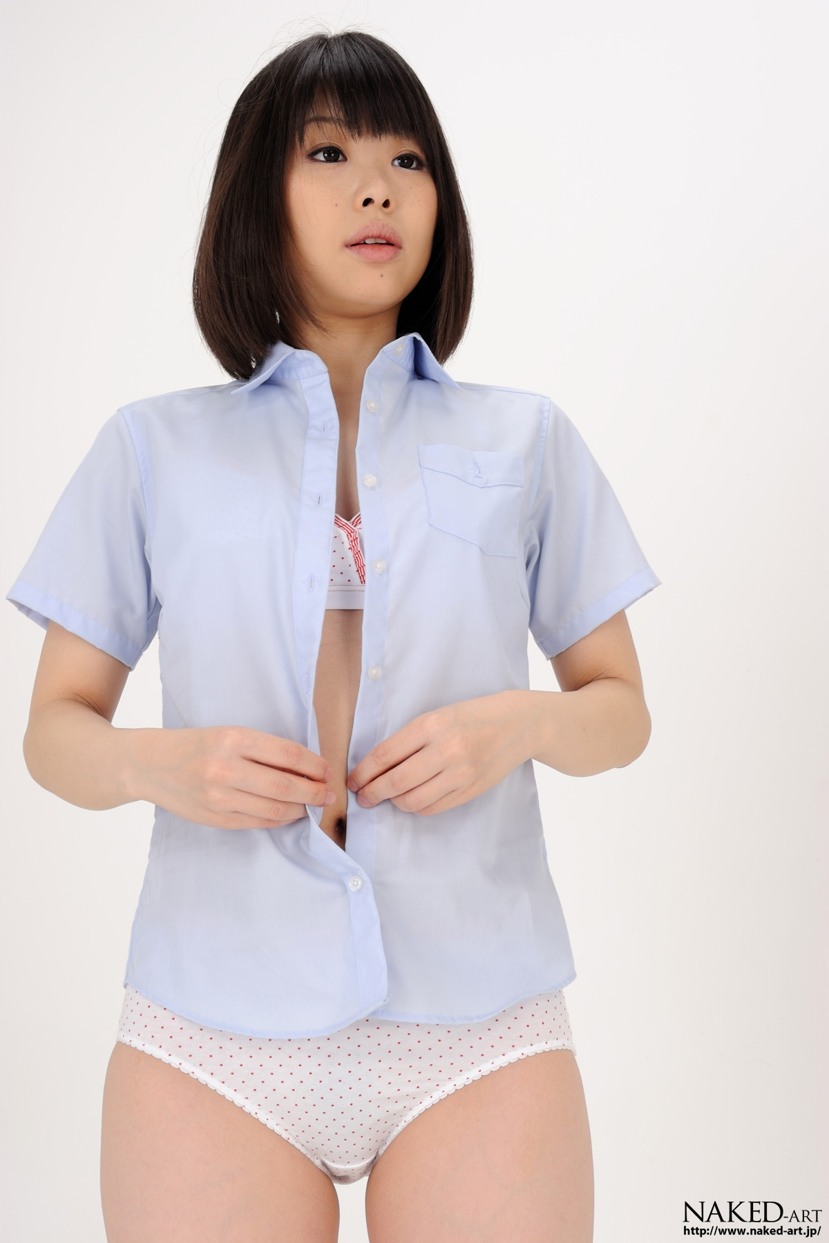 [NAKED-ART] NO.00467 钉田みなみ 下着试着室 av女优性感套图