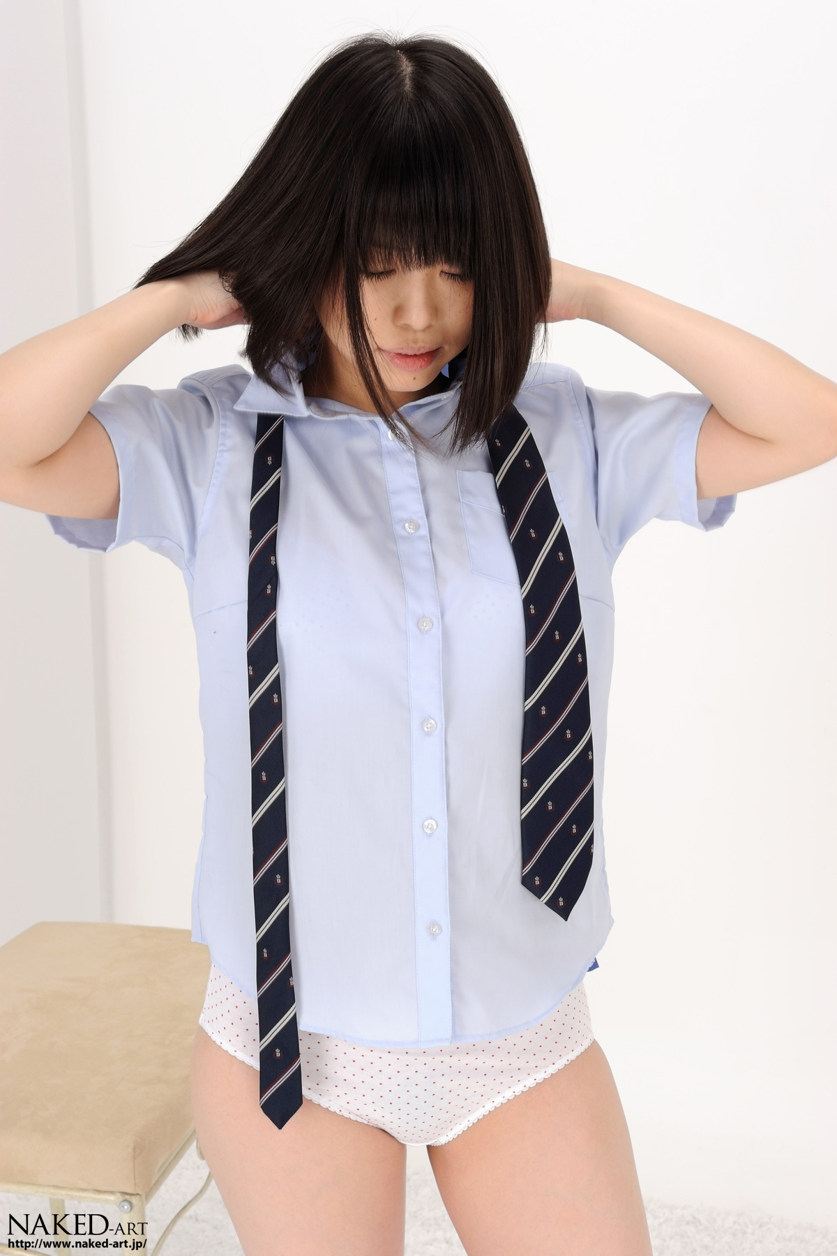 [NAKED-ART] NO.00467 钉田みなみ 下着试着室 av女优性感套图