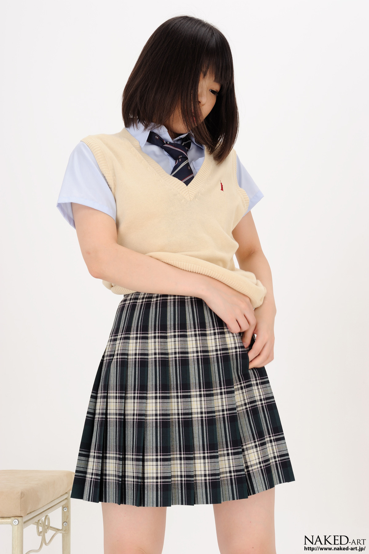 [NAKED-ART] NO.00467 钉田みなみ 下着试着室 av女优性感套图