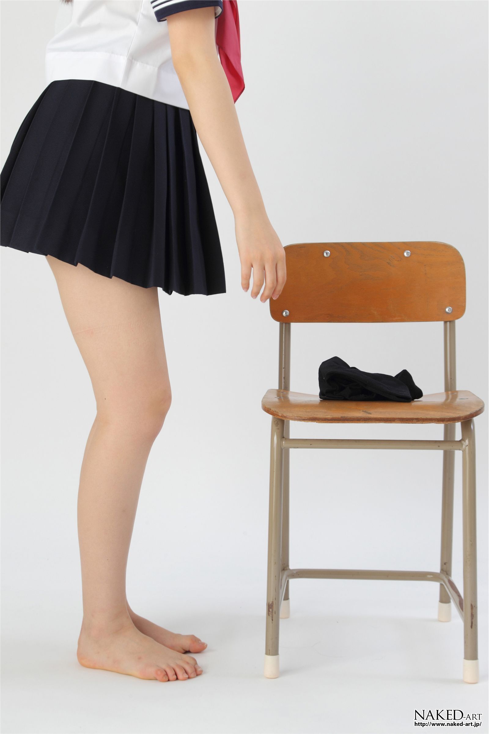 匿名 セーラー服とニーハイ 日本av女优丝袜[NAKED-ART]  NO.00603