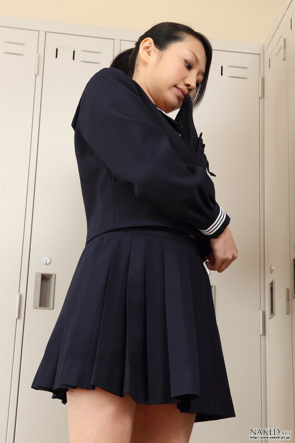 [Naked-Art] 2012.11.30 No.00590 片瀬由奈 日本制服美女