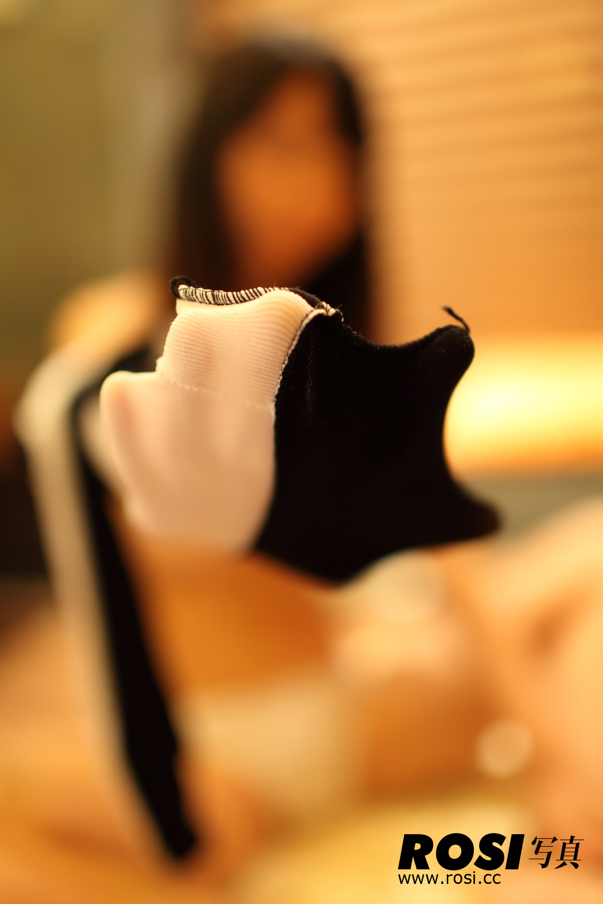 黑白配袜裤　NO.062-ROSI.CC 美女写真