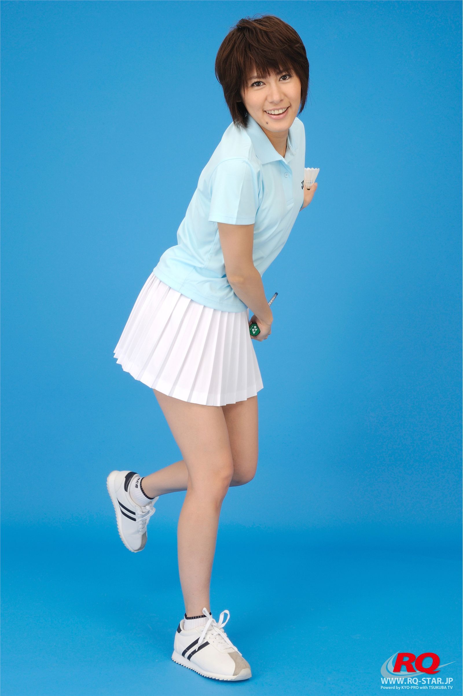 RQ-STAR 藤原明子 Badminton Wear NO.00081 日本高清制服美女写真