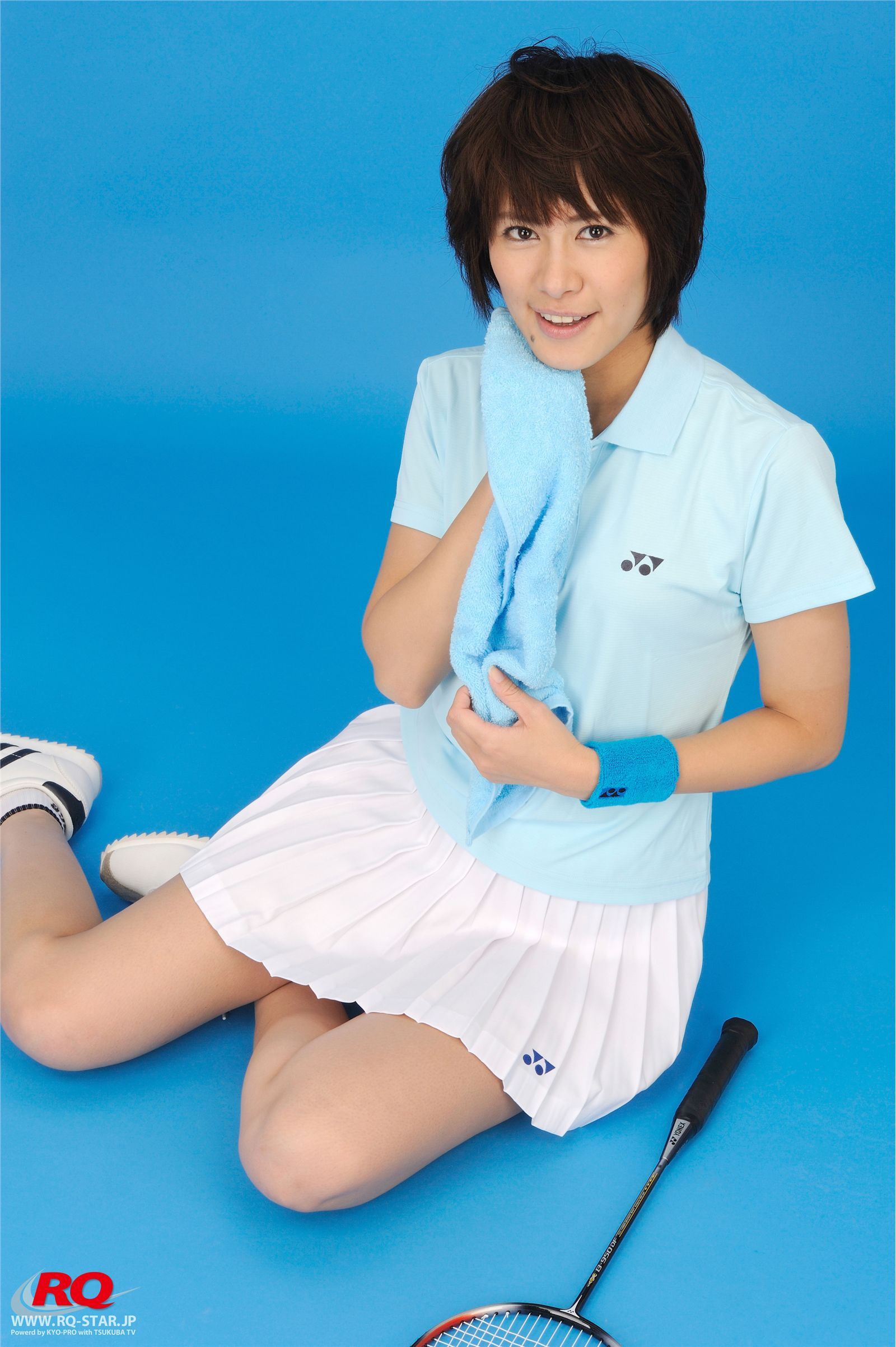 RQ-STAR 藤原明子 Badminton Wear NO.00081 日本高清制服美女写真