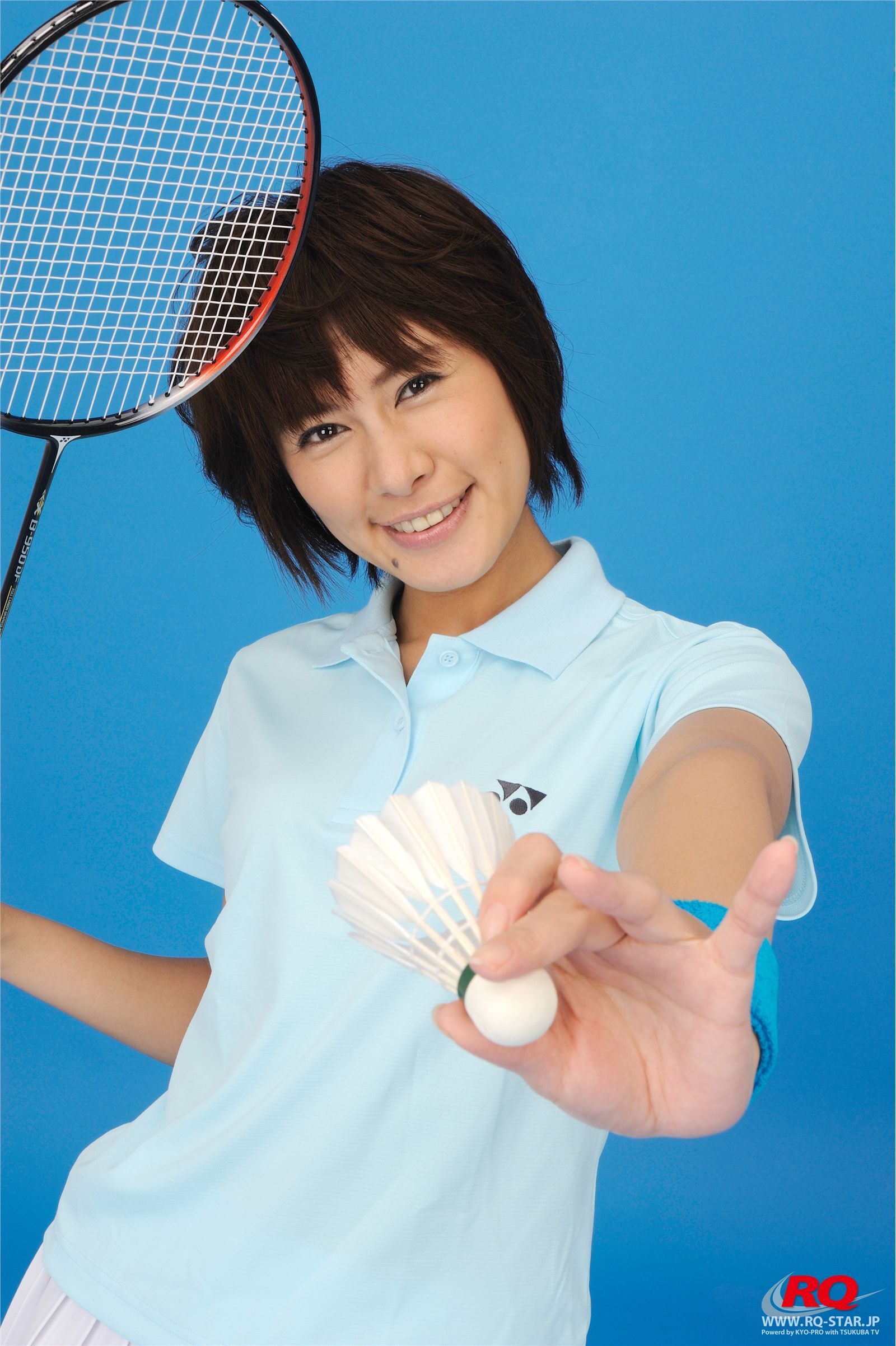 RQ-STAR 藤原明子 Badminton Wear NO.00081 日本高清制服美女写真