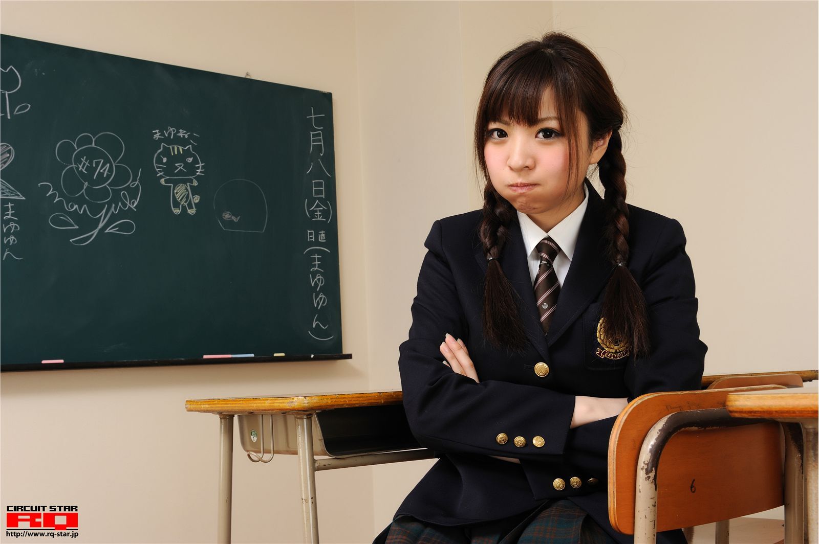 NO.00515 黒田万結花『制服诱惑』 RQ-STAR
