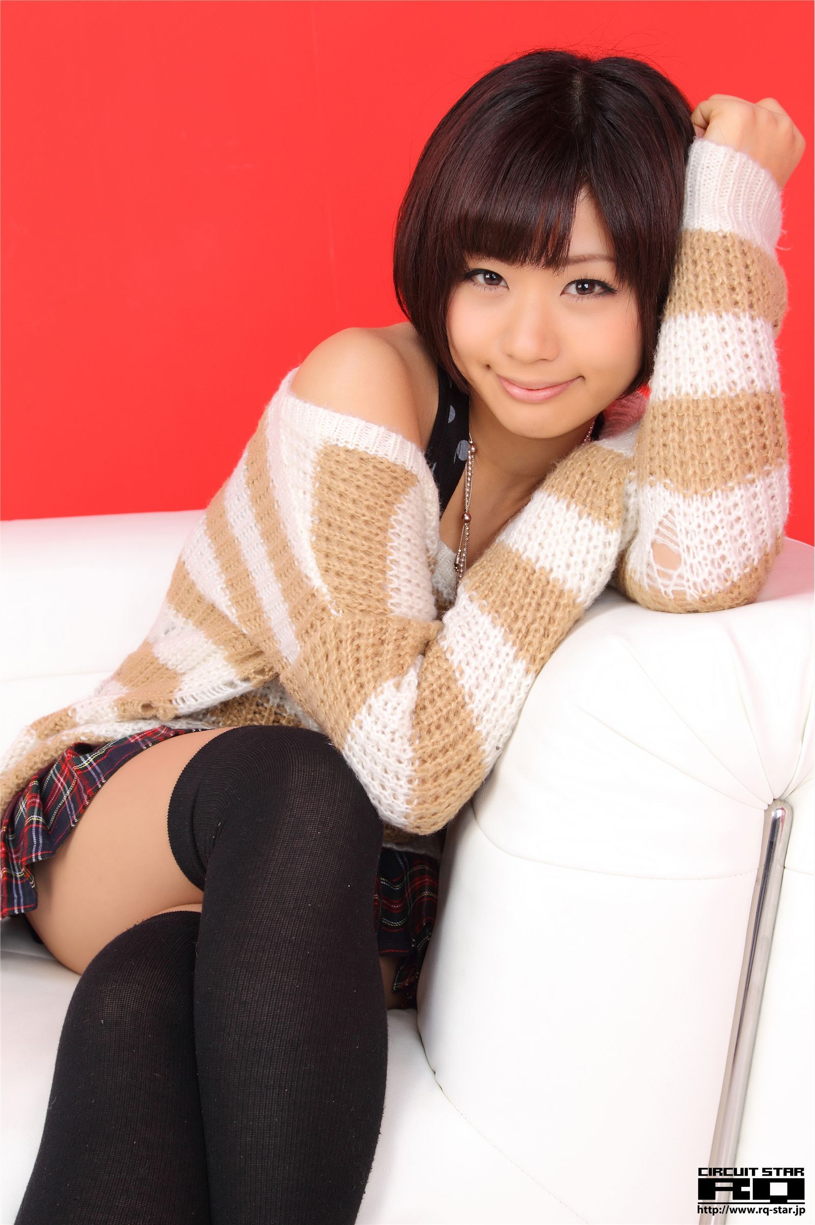 安枝瞳 [RQ-Star][02-06]NO.00598　制服丝袜美腿美女写真