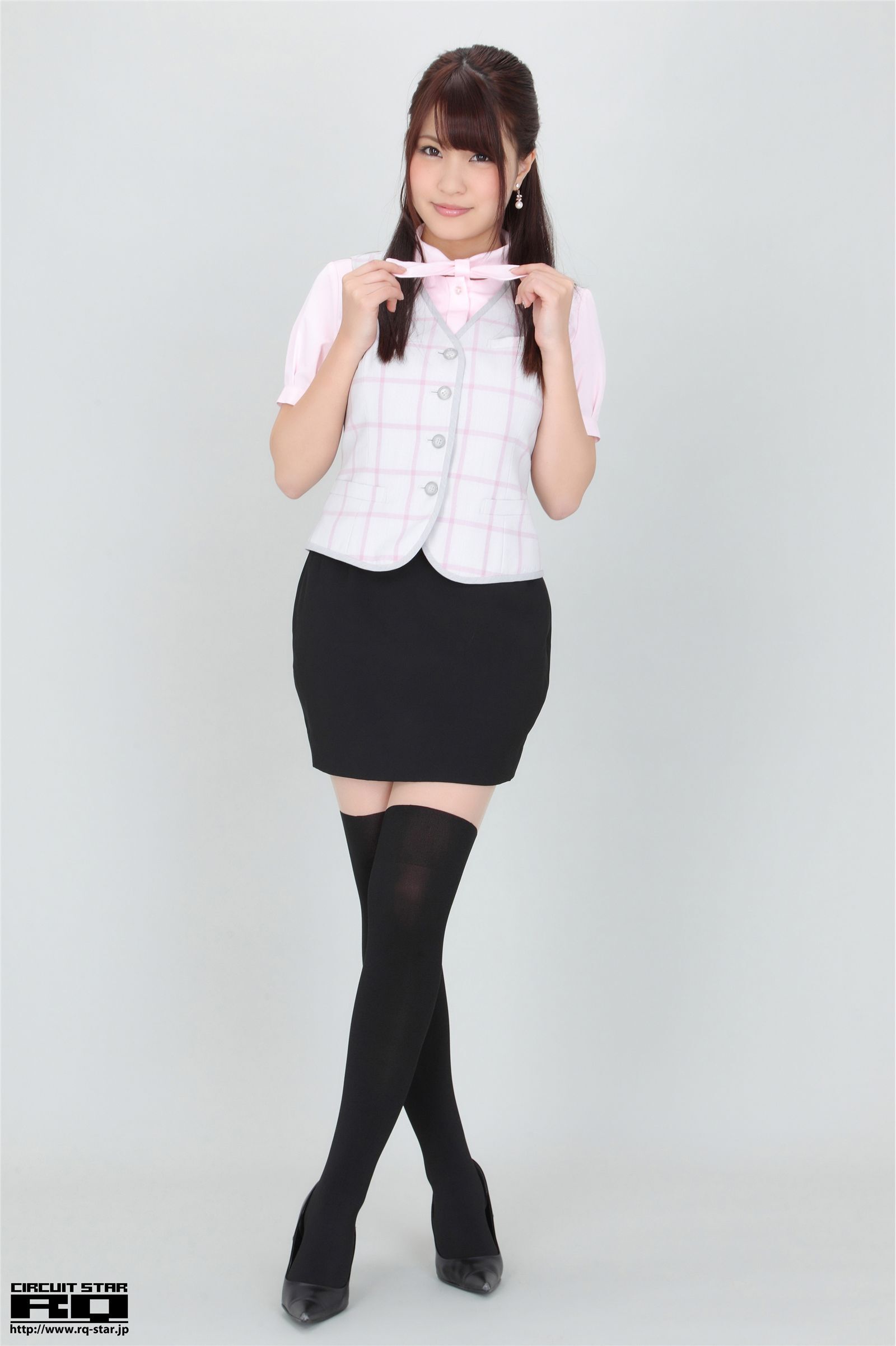 柚崎明日香 日本性感制服高清模特诱惑图片 [RQ-Star]NO.00606