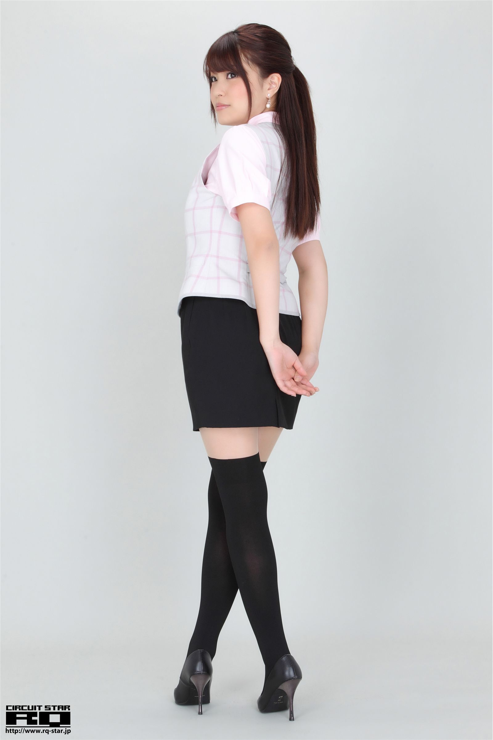 柚崎明日香 日本性感制服高清模特诱惑图片 [RQ-Star]NO.00606