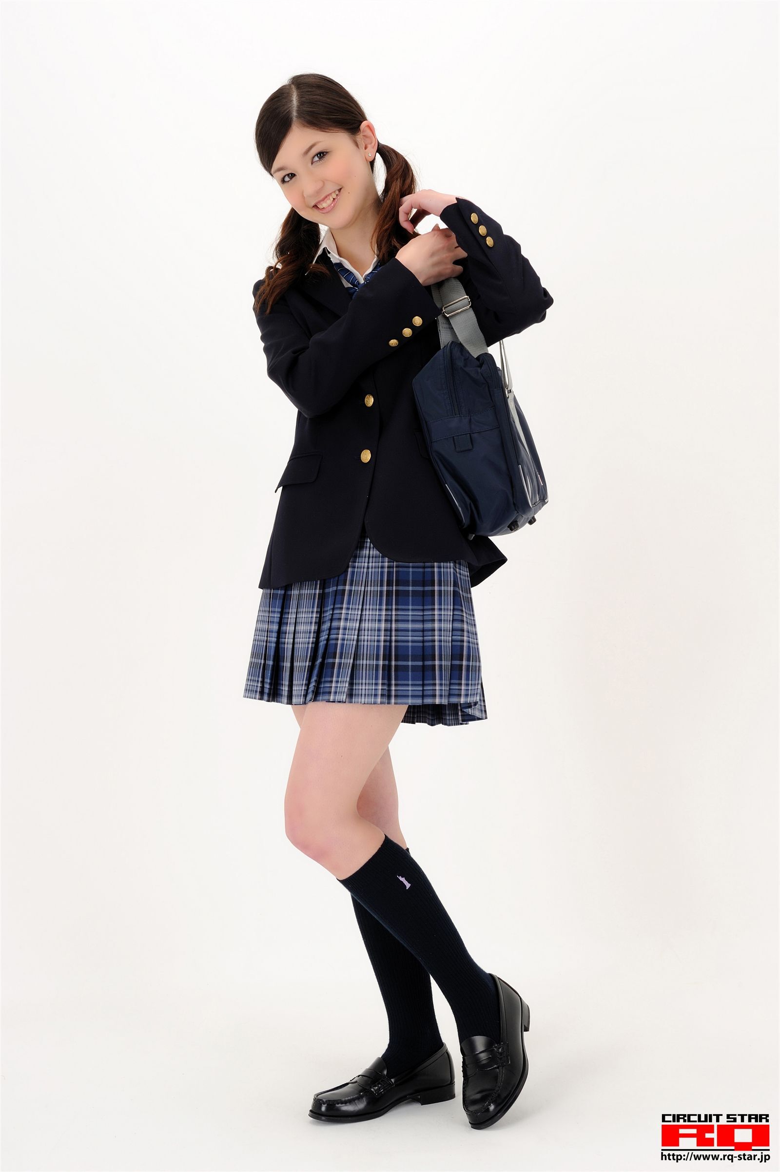 [RQ-STAR] NO.0348 Amy Kubo 久保エイミー　制服诱惑日本美女