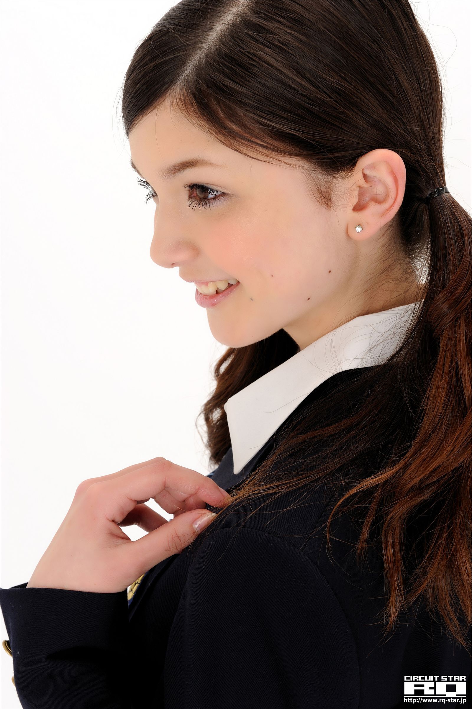 [RQ-STAR] NO.0348 Amy Kubo 久保エイミー　制服诱惑日本美女