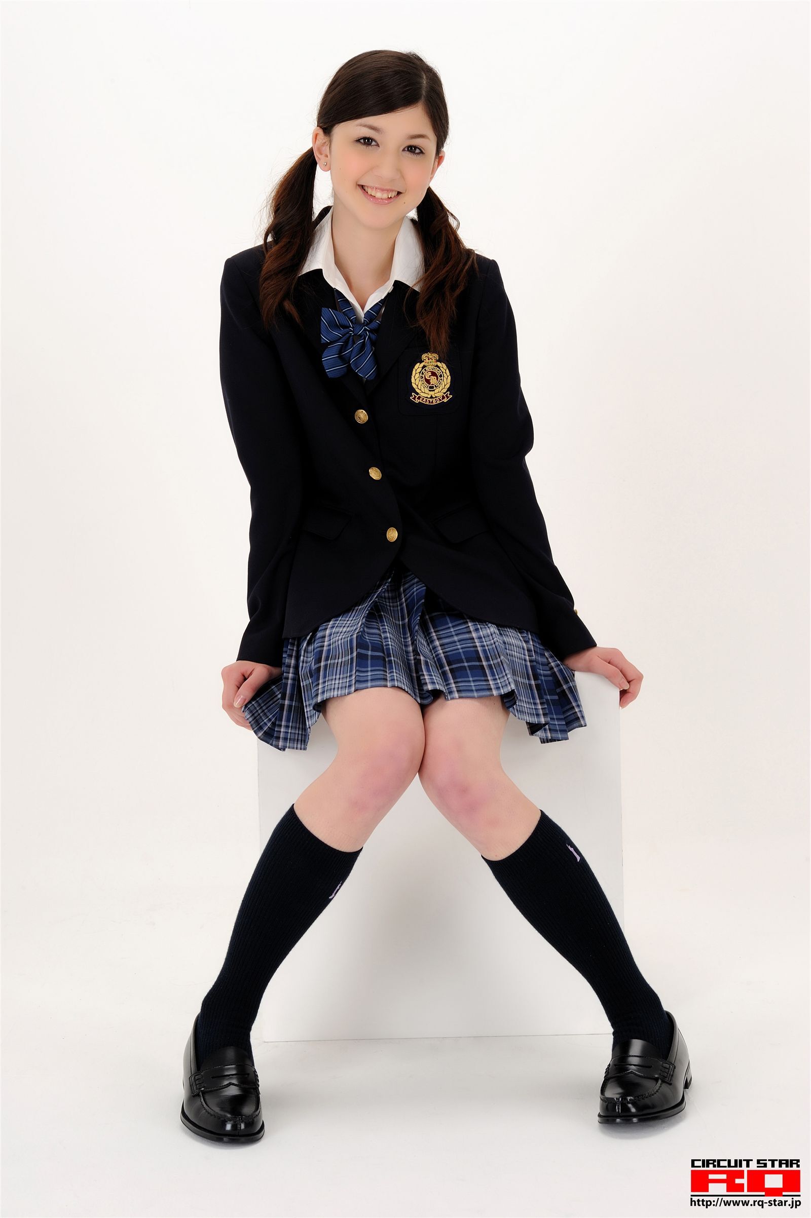 [RQ-STAR] NO.0348 Amy Kubo 久保エイミー　制服诱惑日本美女