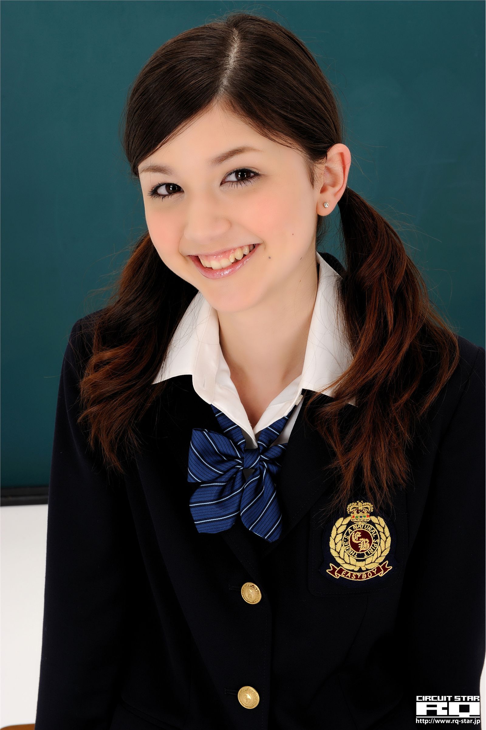 [RQ-STAR] NO.0348 Amy Kubo 久保エイミー　制服诱惑日本美女