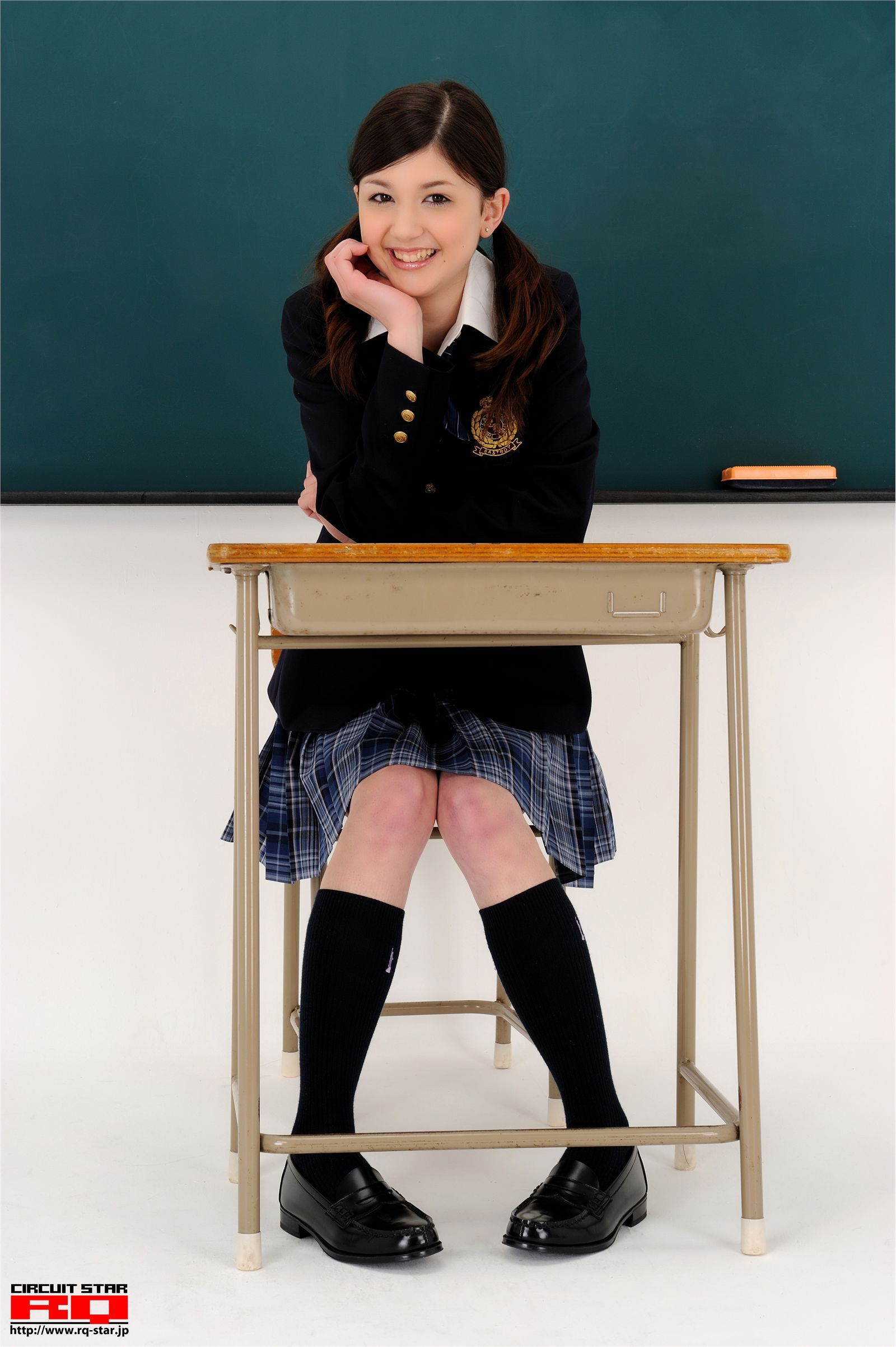 [RQ-STAR] NO.0348 Amy Kubo 久保エイミー　制服诱惑日本美女