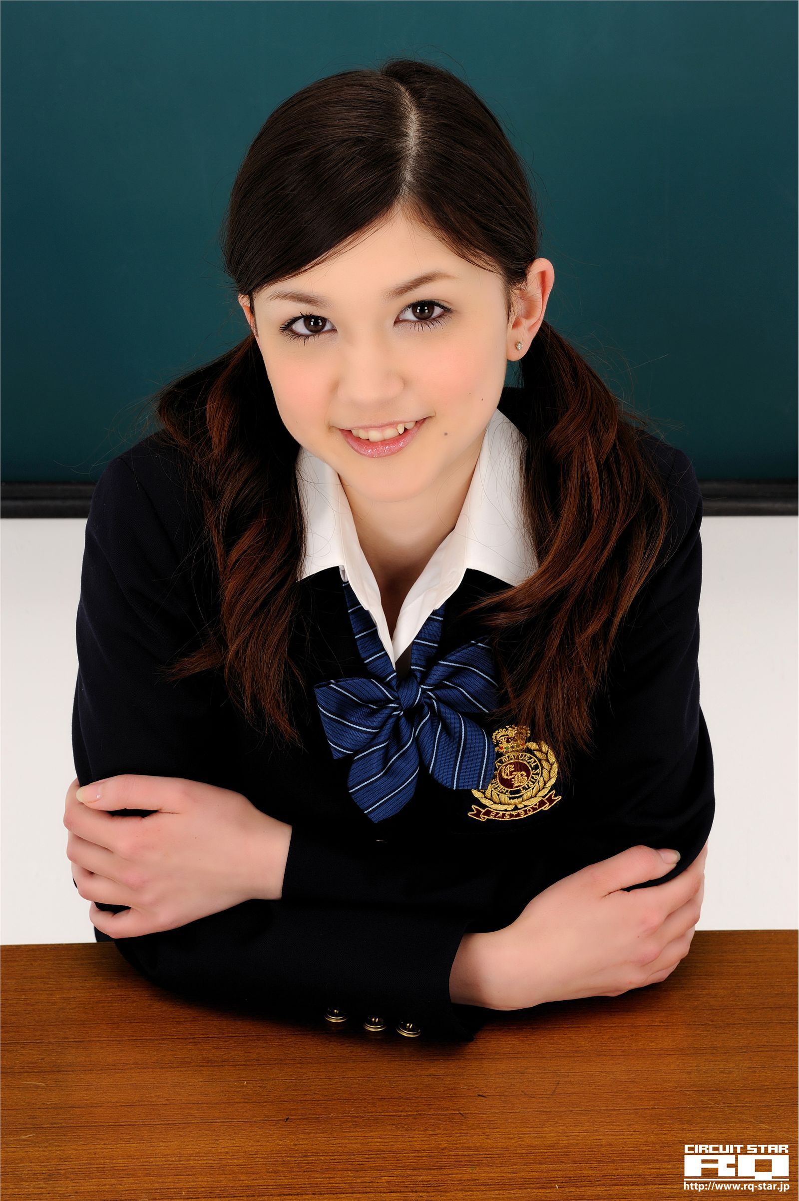 [RQ-STAR] NO.0348 Amy Kubo 久保エイミー　制服诱惑日本美女