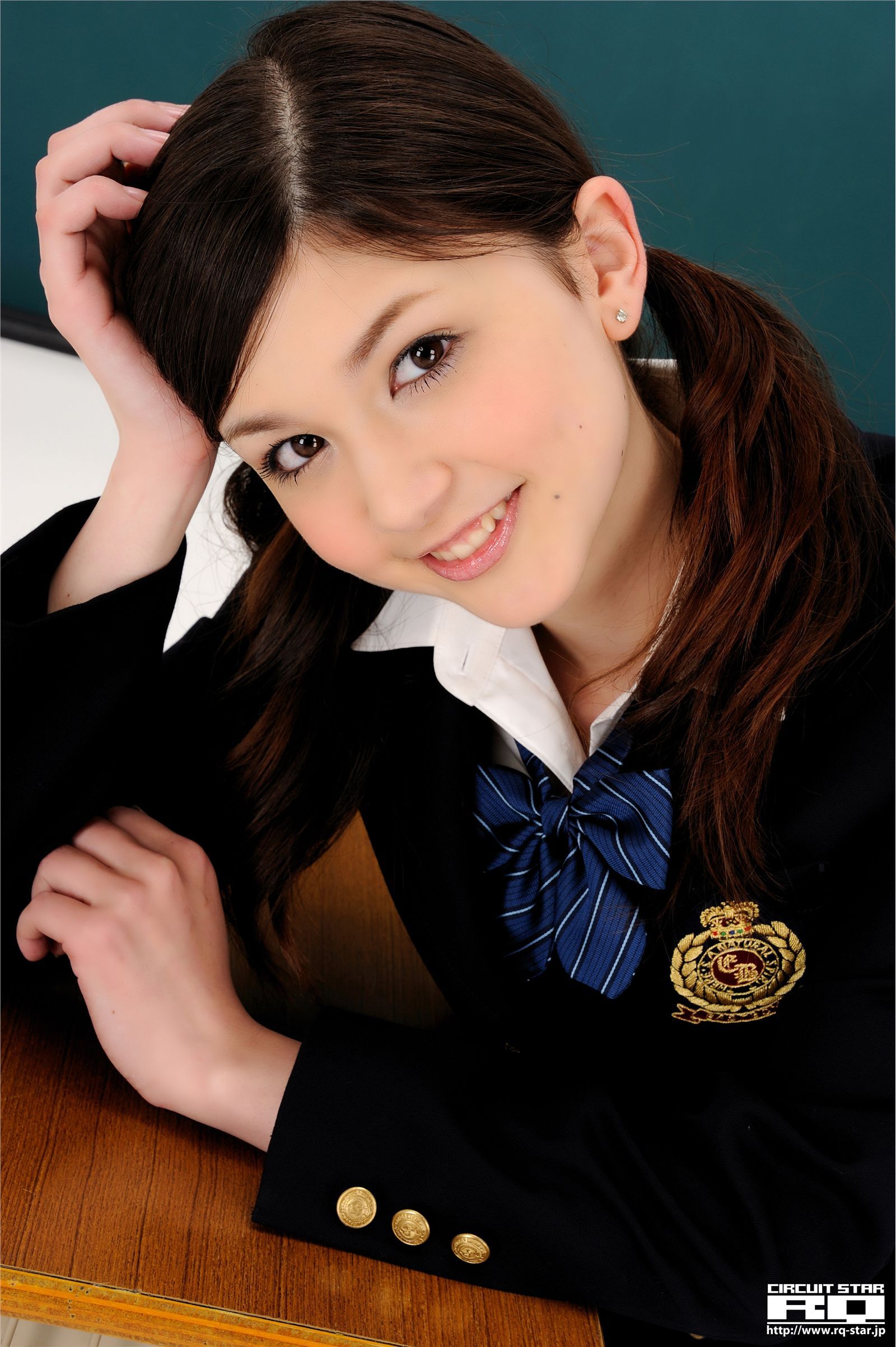 [RQ-STAR] NO.0348 Amy Kubo 久保エイミー　制服诱惑日本美女