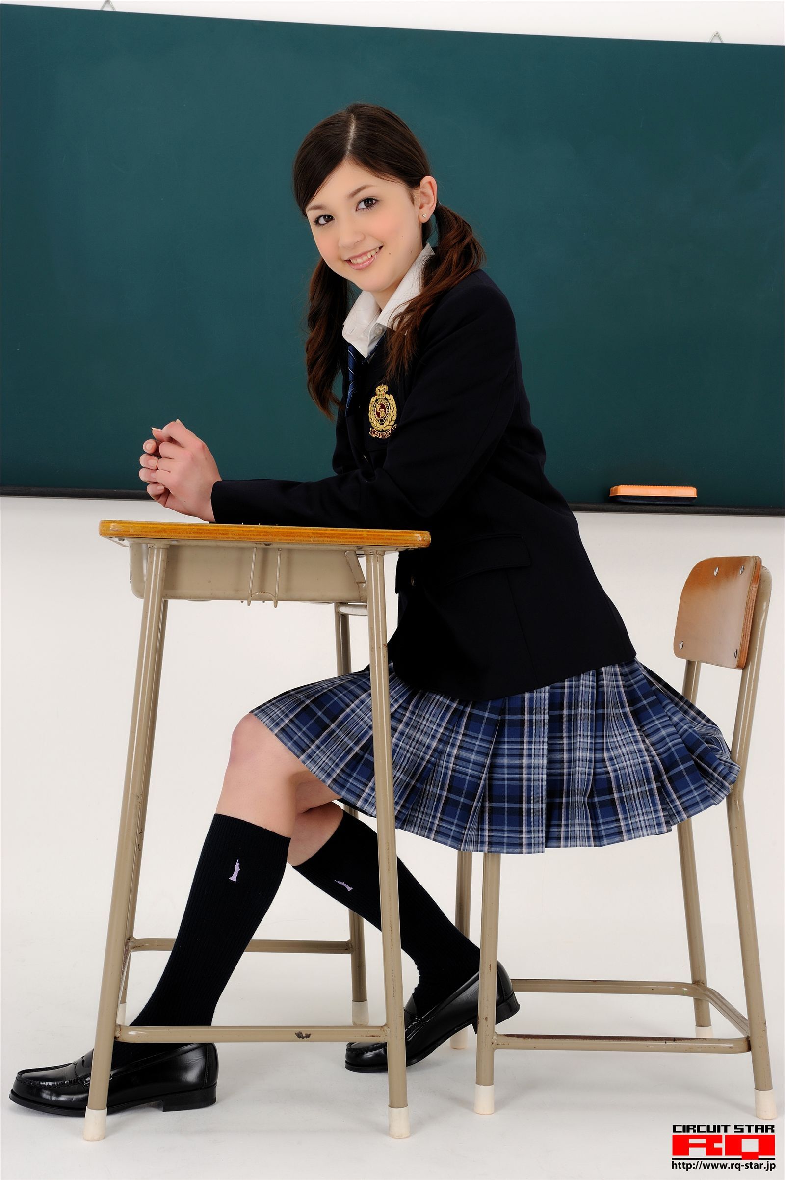 [RQ-STAR] NO.0348 Amy Kubo 久保エイミー　制服诱惑日本美女