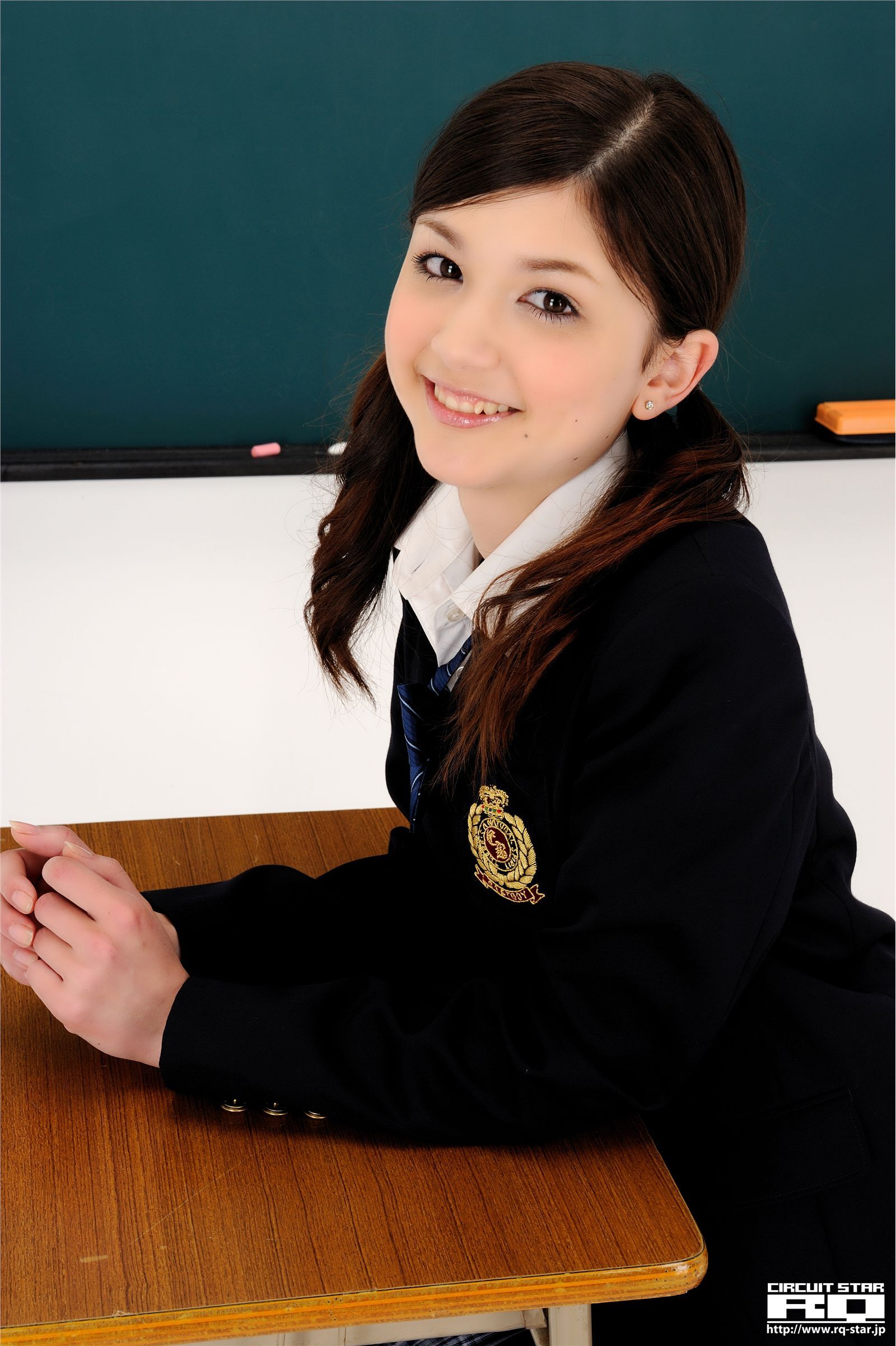 [RQ-STAR] NO.0348 Amy Kubo 久保エイミー　制服诱惑日本美女