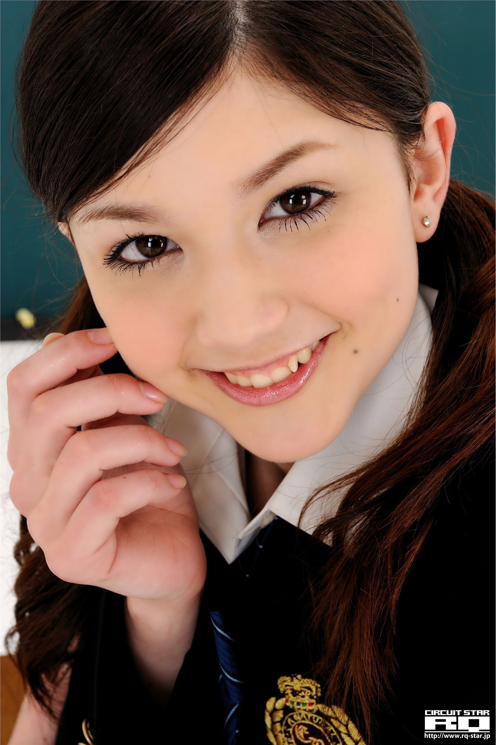 [RQ-STAR] NO.0348 Amy Kubo 久保エイミー　制服诱惑日本美女