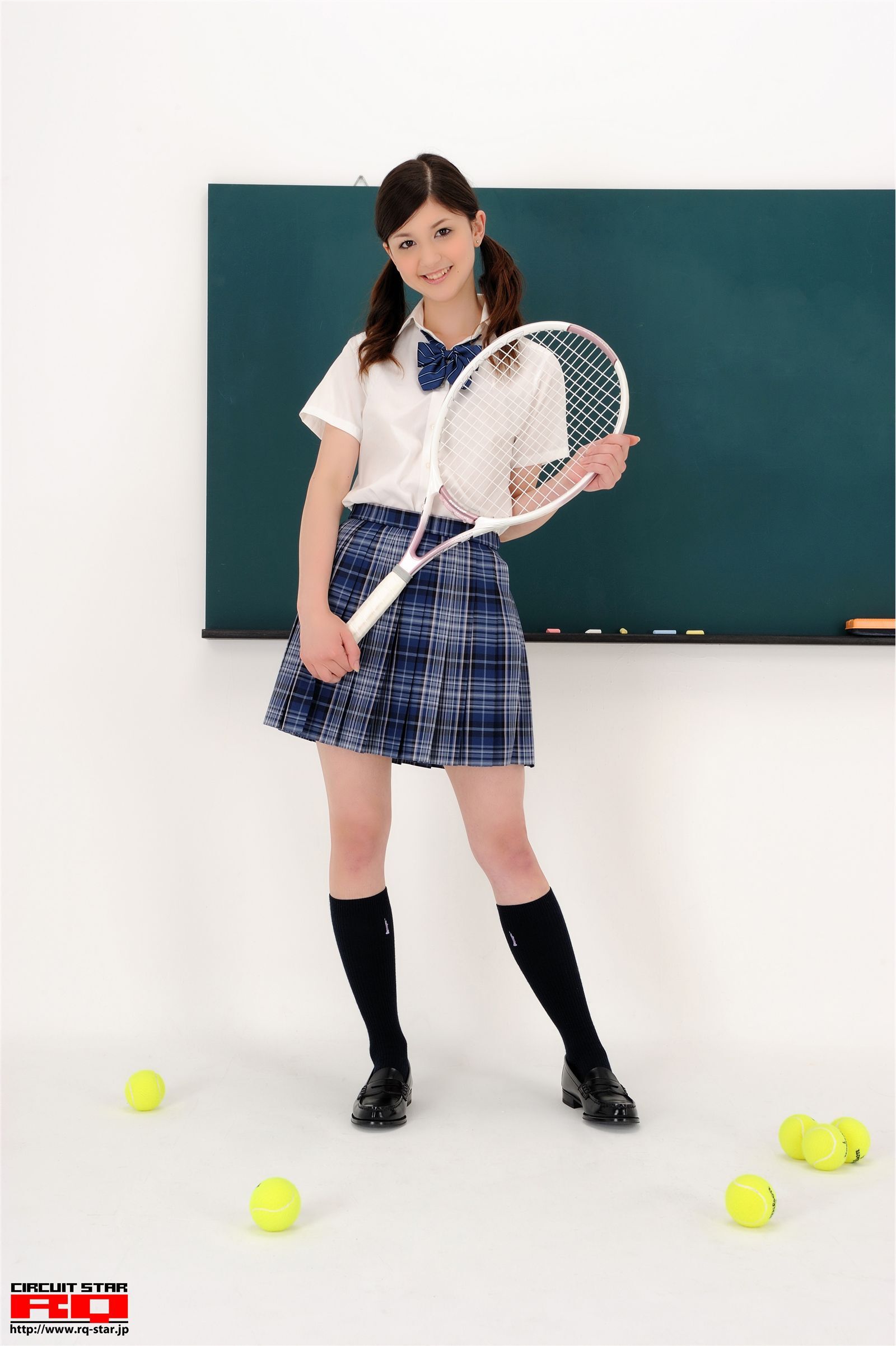 [RQ-STAR] NO.0348 Amy Kubo 久保エイミー　制服诱惑日本美女
