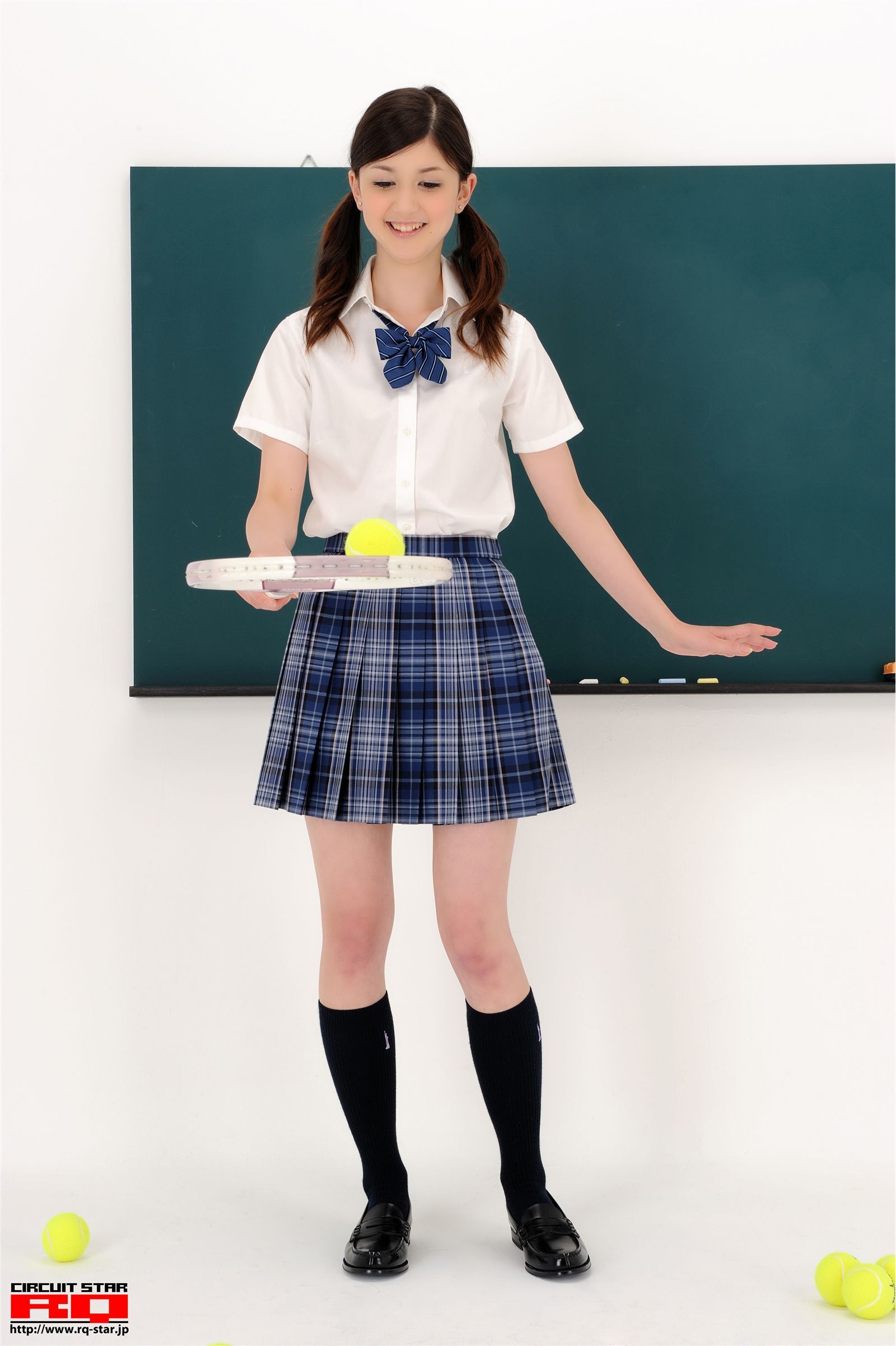 [RQ-STAR] NO.0348 Amy Kubo 久保エイミー　制服诱惑日本美女