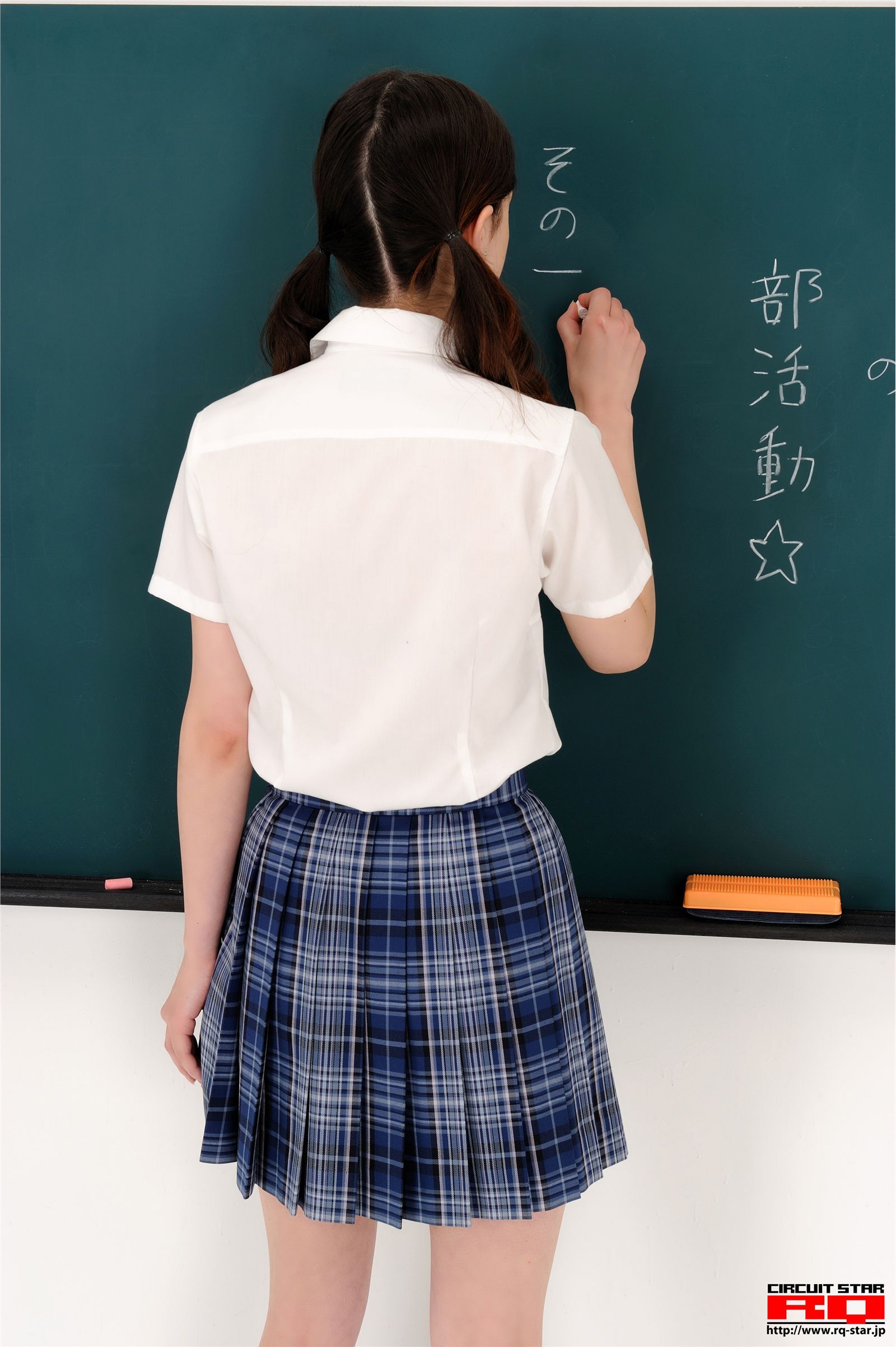 [RQ-STAR] NO.0348 Amy Kubo 久保エイミー　制服诱惑日本美女