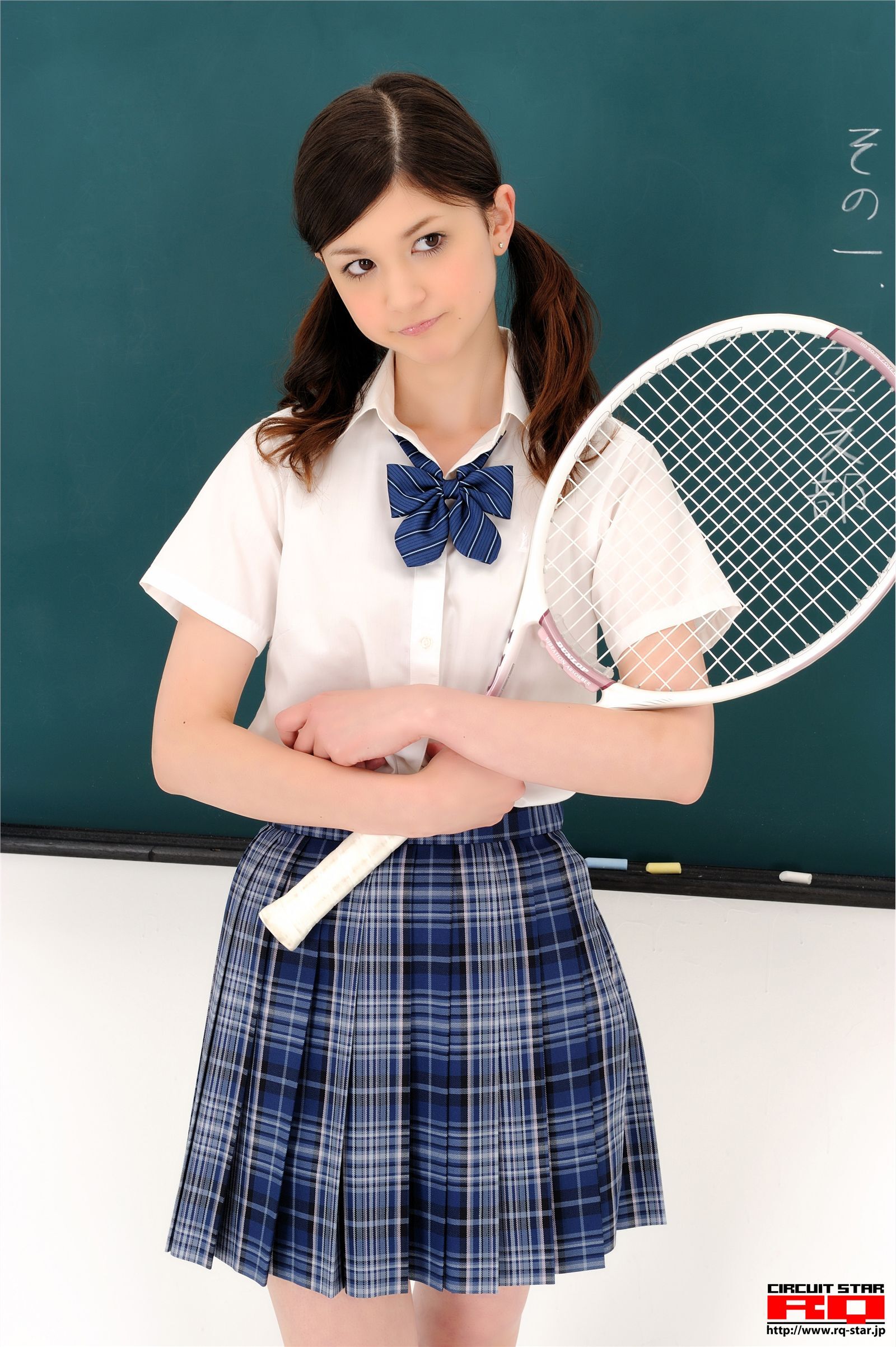 [RQ-STAR] NO.0348 Amy Kubo 久保エイミー　制服诱惑日本美女