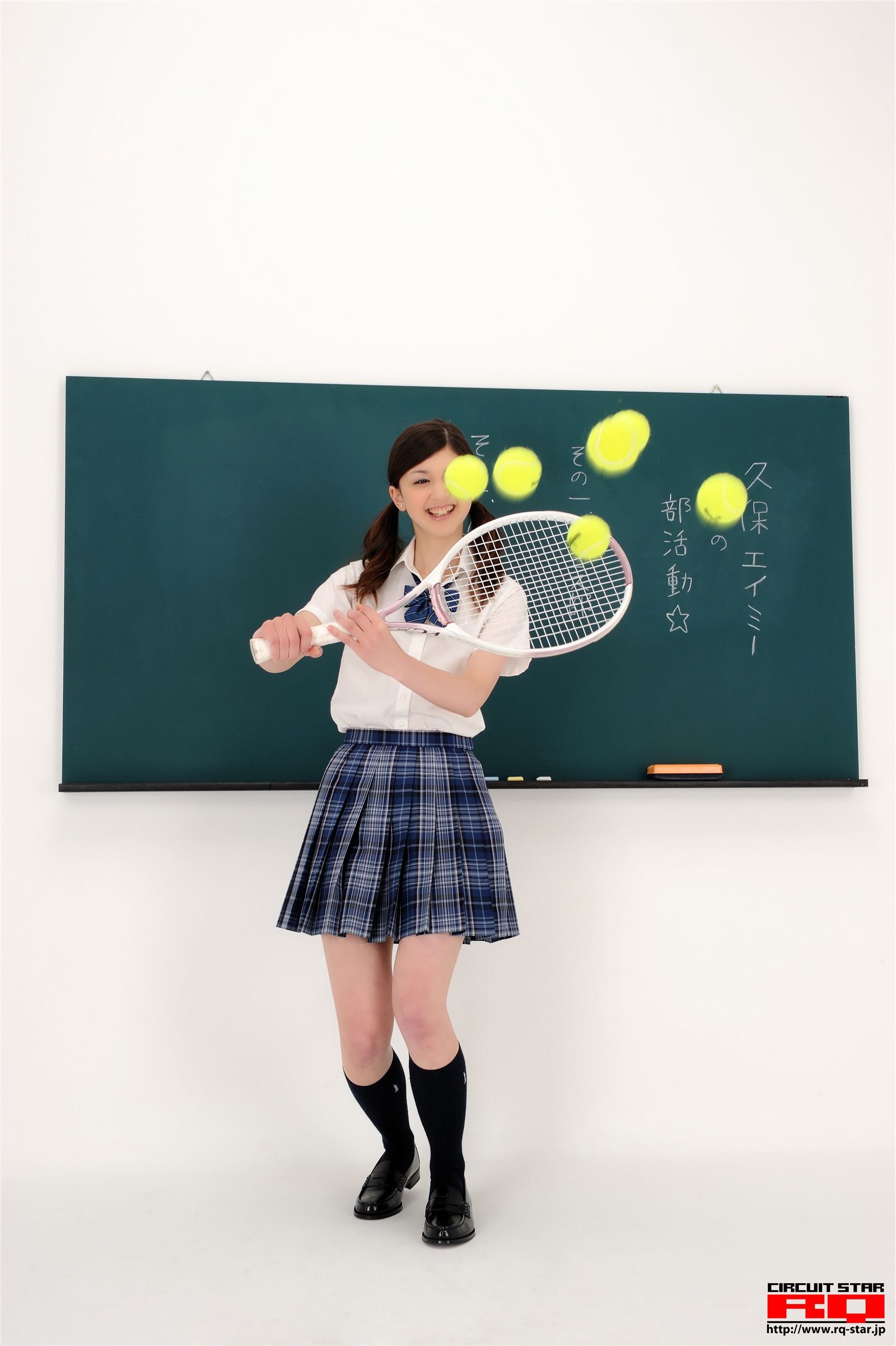 [RQ-STAR] NO.0348 Amy Kubo 久保エイミー　制服诱惑日本美女