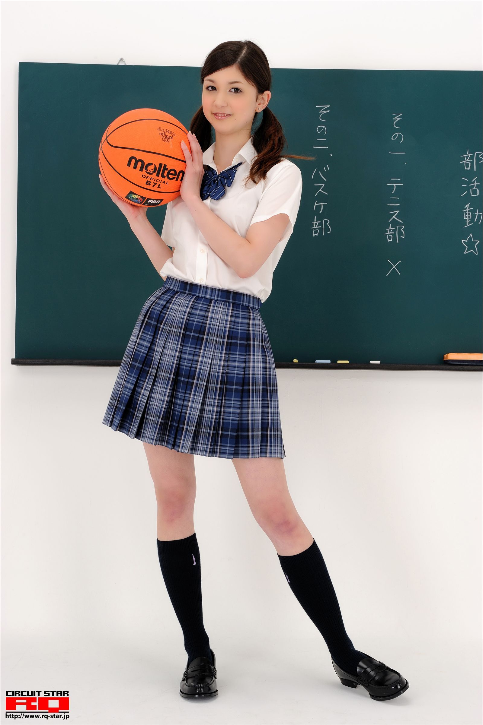 [RQ-STAR] NO.0348 Amy Kubo 久保エイミー　制服诱惑日本美女