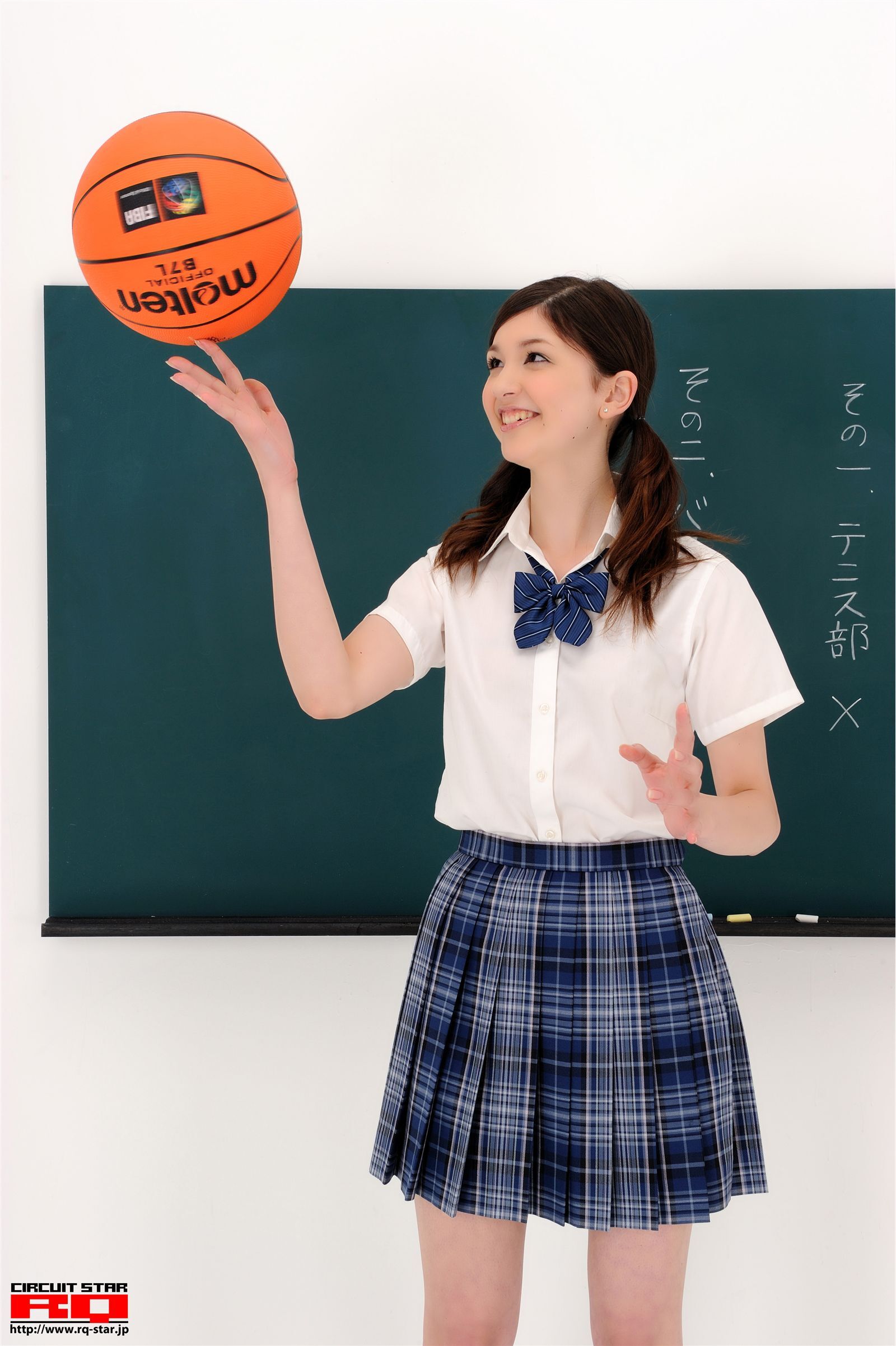 [RQ-STAR] NO.0348 Amy Kubo 久保エイミー　制服诱惑日本美女