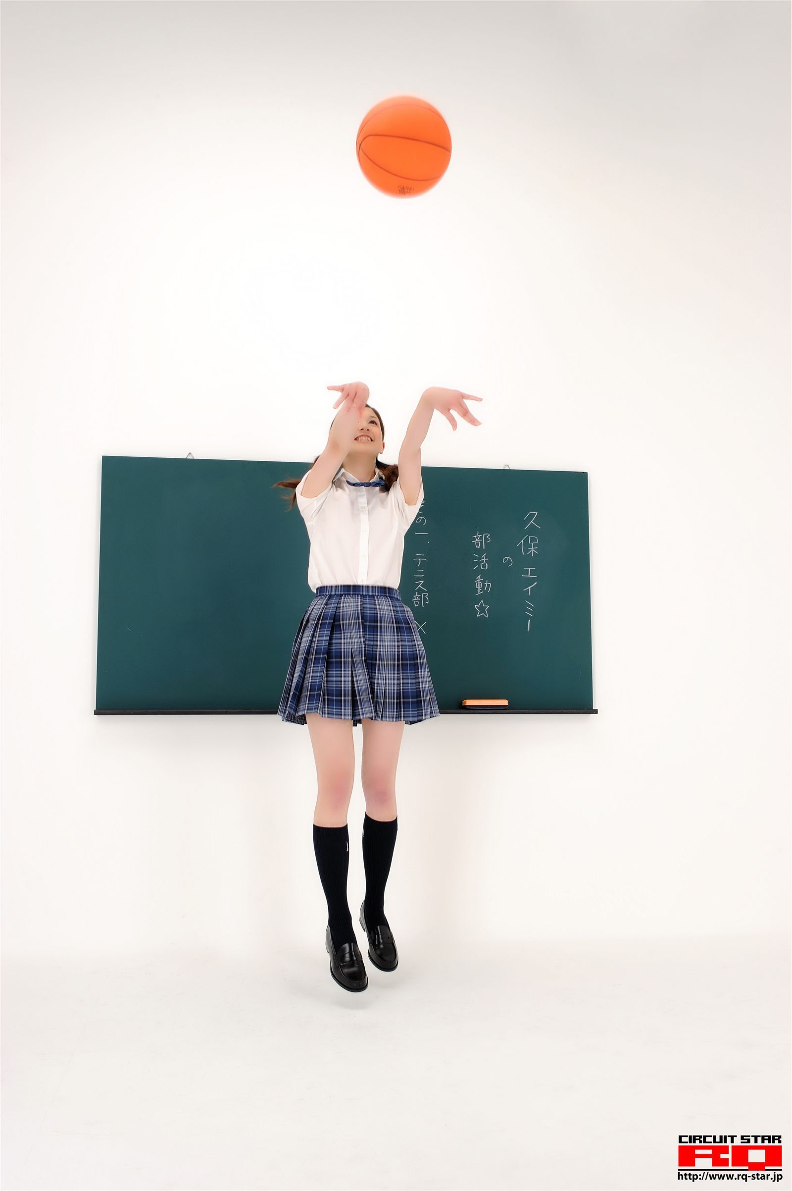 [RQ-STAR] NO.0348 Amy Kubo 久保エイミー　制服诱惑日本美女