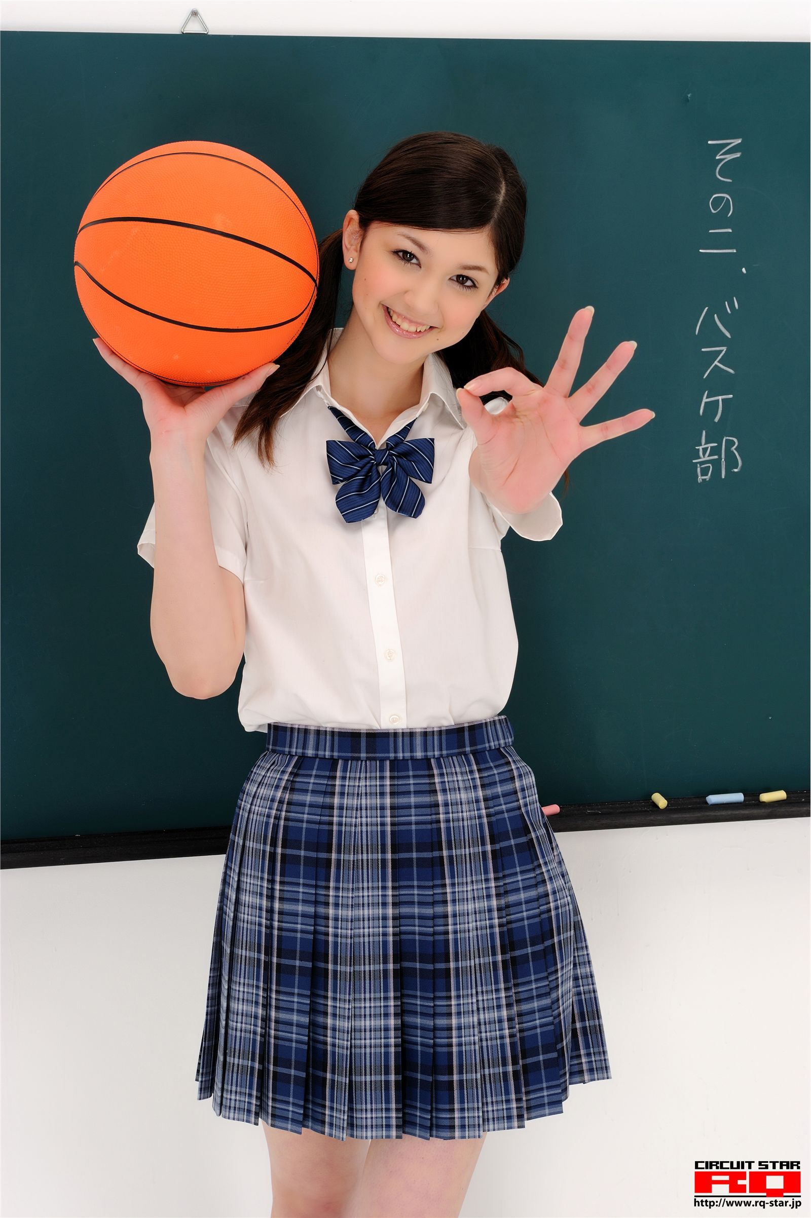 [RQ-STAR] NO.0348 Amy Kubo 久保エイミー　制服诱惑日本美女