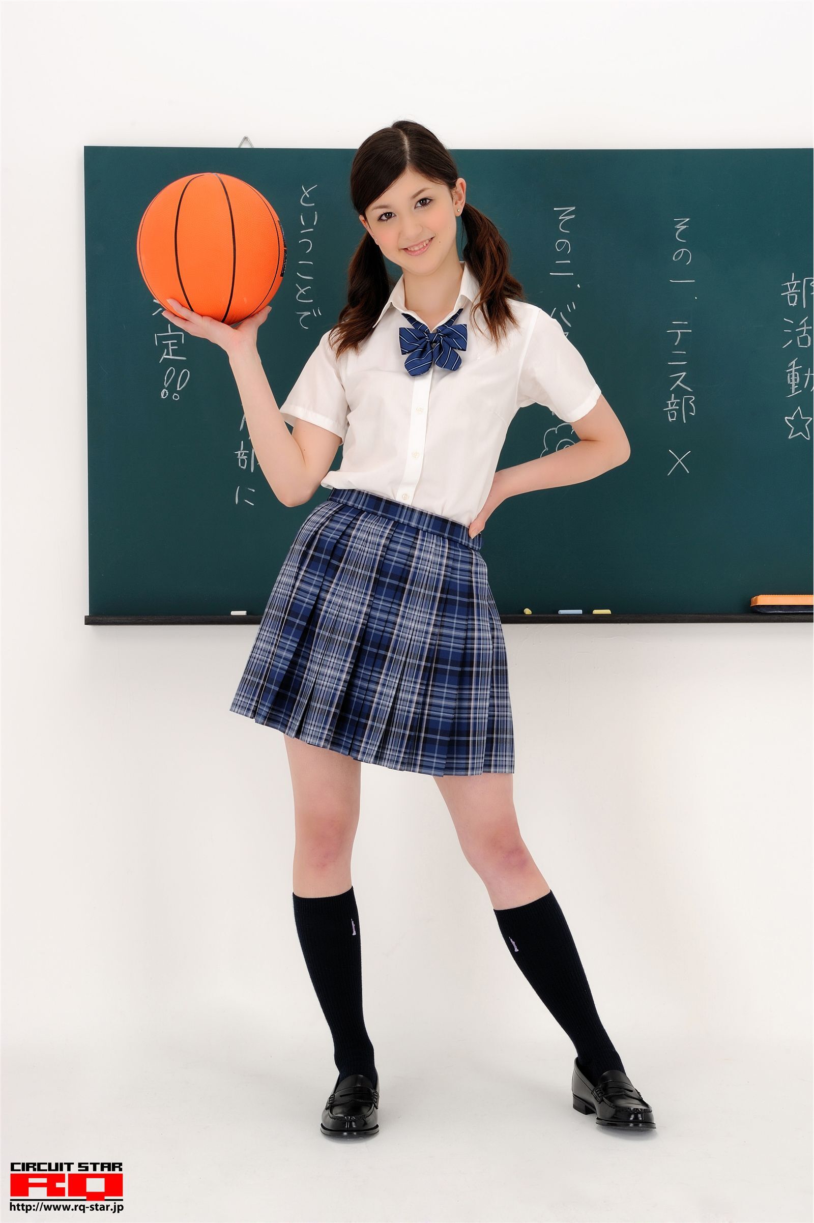 [RQ-STAR] NO.0348 Amy Kubo 久保エイミー　制服诱惑日本美女