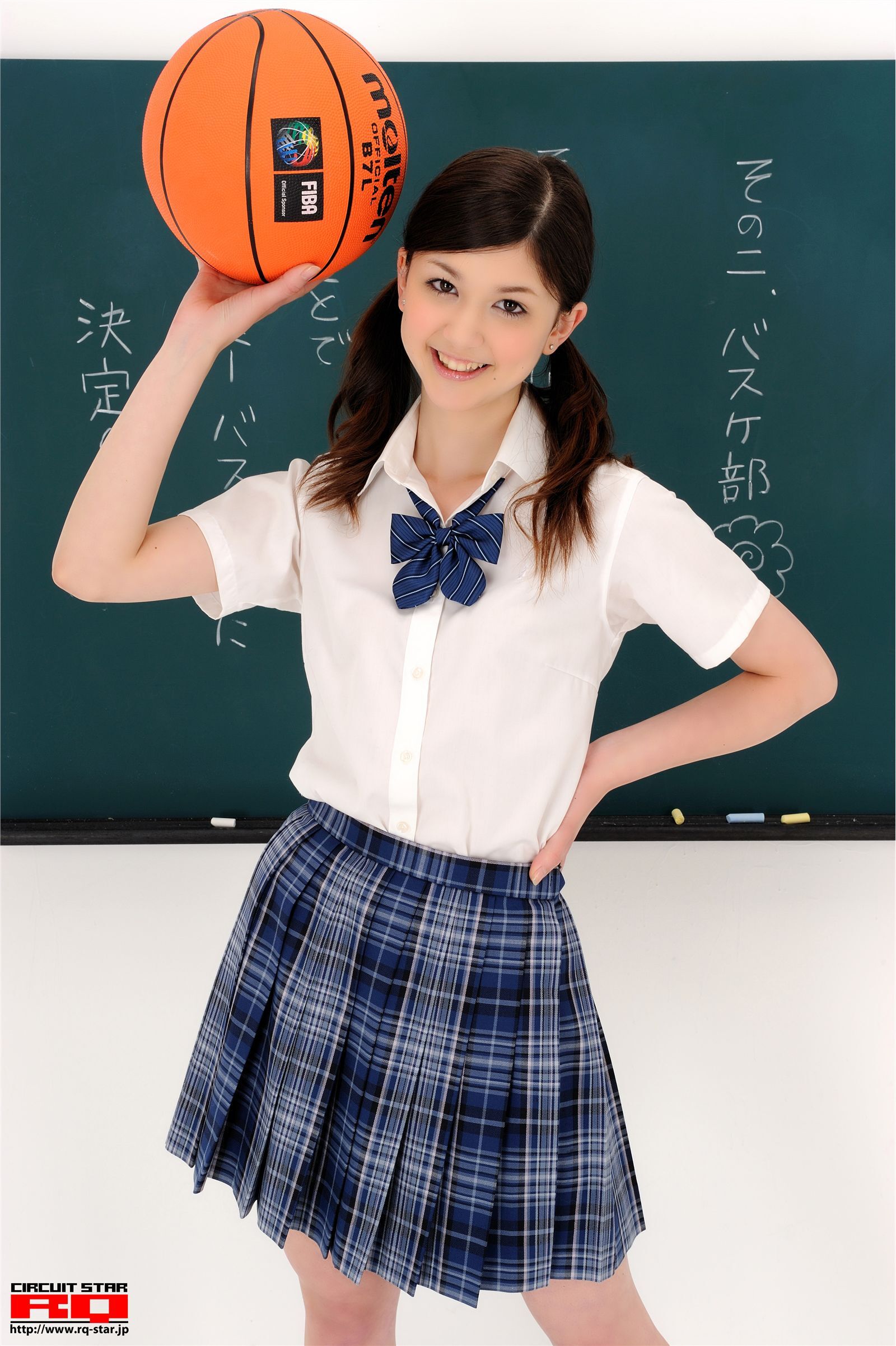 [RQ-STAR] NO.0348 Amy Kubo 久保エイミー　制服诱惑日本美女