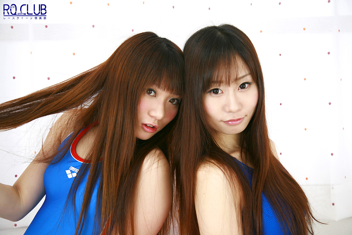 葉山あゆみ＆松波来奈@競泳水着コラボレーション [RaceQueenClub]