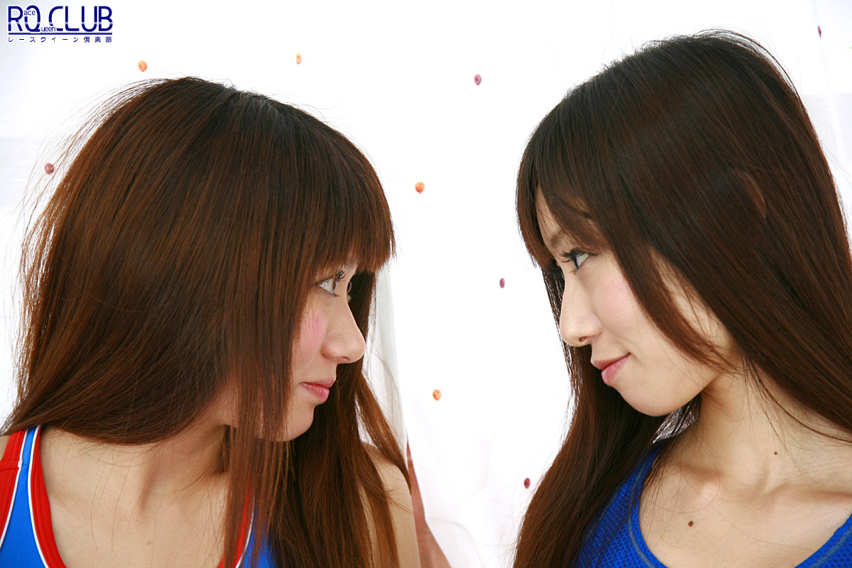 葉山あゆみ＆松波来奈@競泳水着コラボレーション [RaceQueenClub]