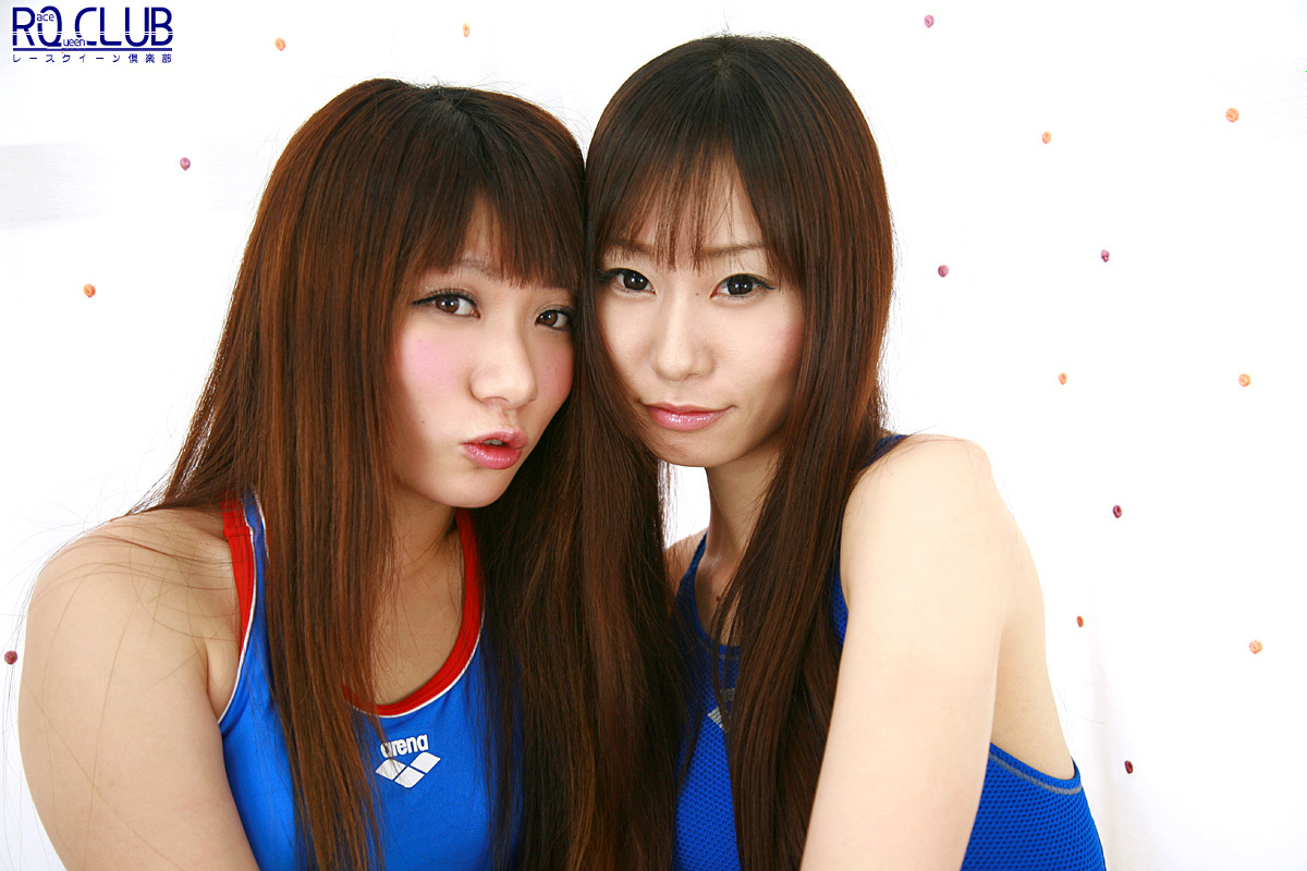 葉山あゆみ＆松波来奈@競泳水着コラボレーション [RaceQueenClub]
