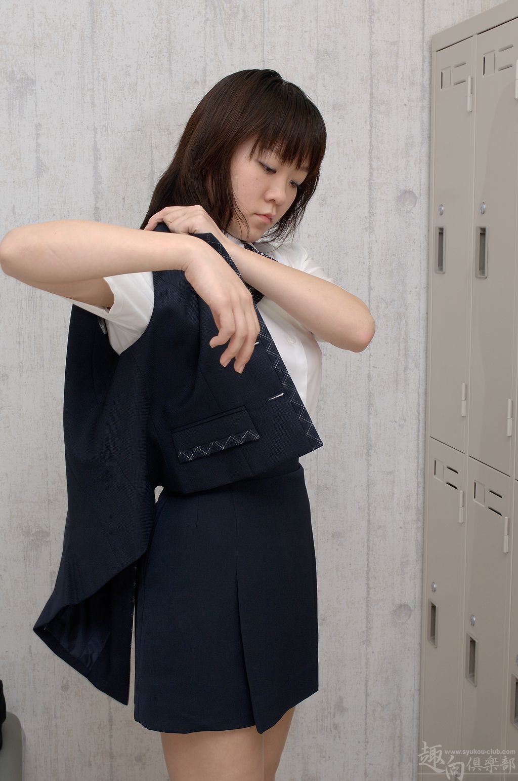 丝袜美女脱衣穿衣全过程 [趣向俱乐部]Syukou-Club