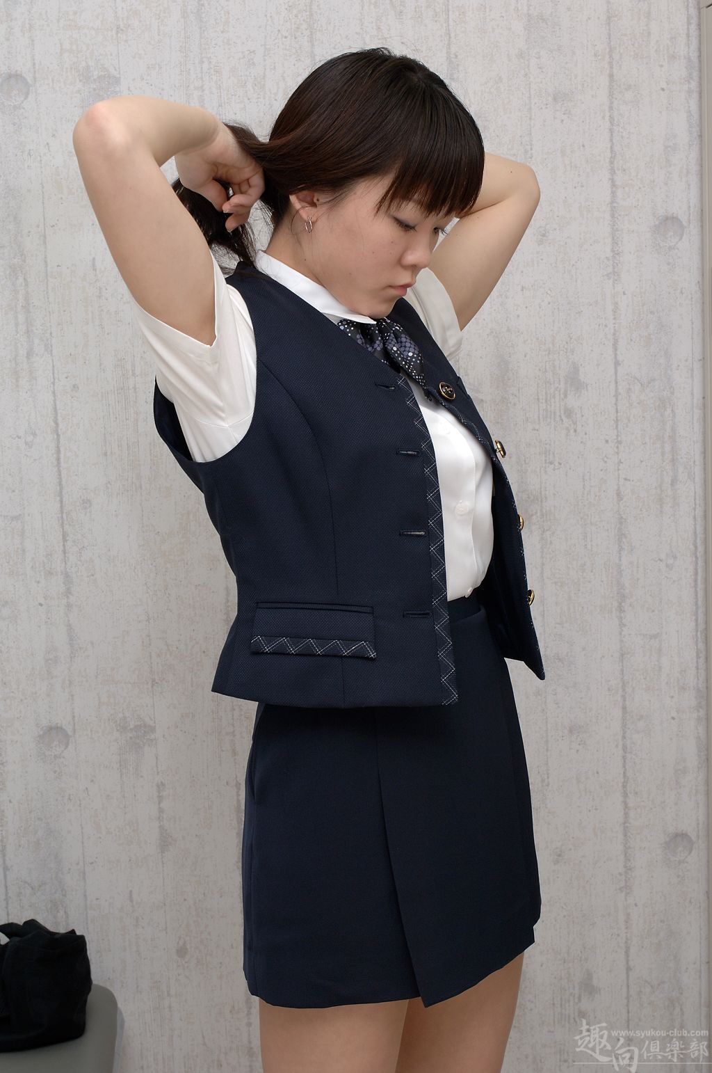 丝袜美女脱衣穿衣全过程 [趣向俱乐部]Syukou-Club