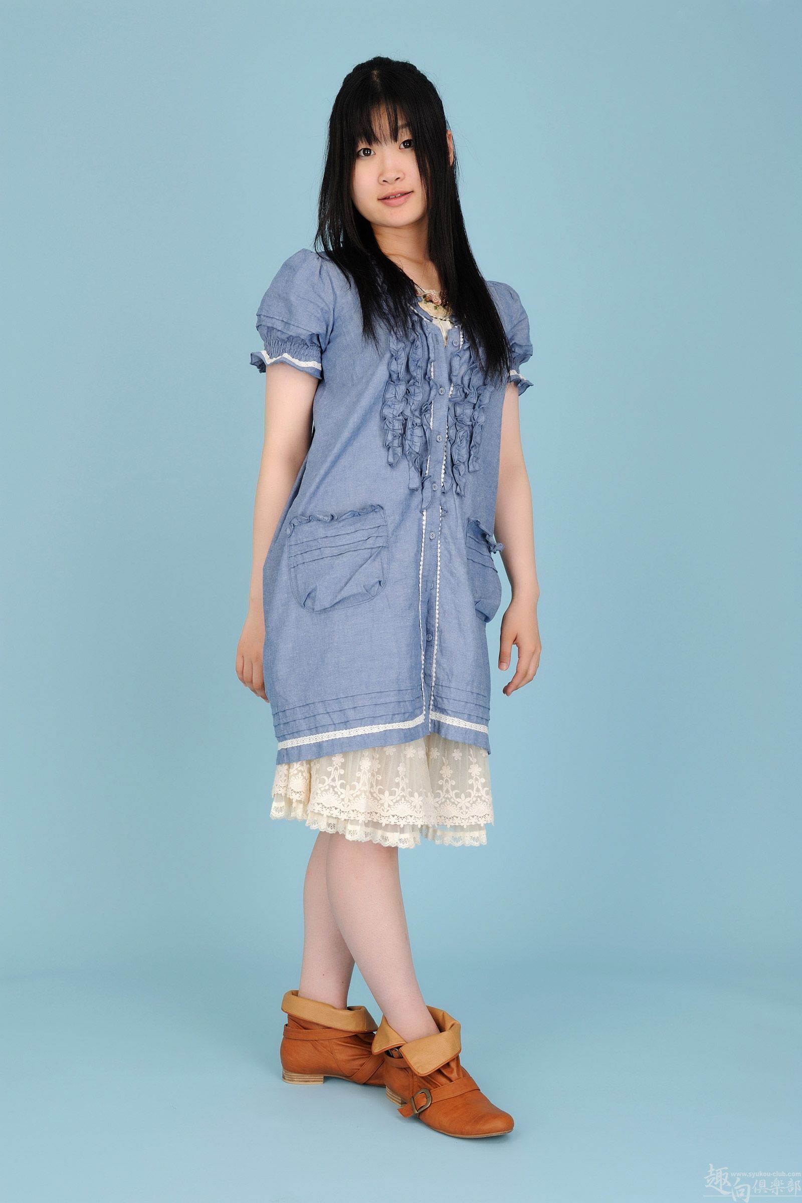 春花優衣 18歲　[Syukou-Club]Digi-girl No.105　日本丝袜美女