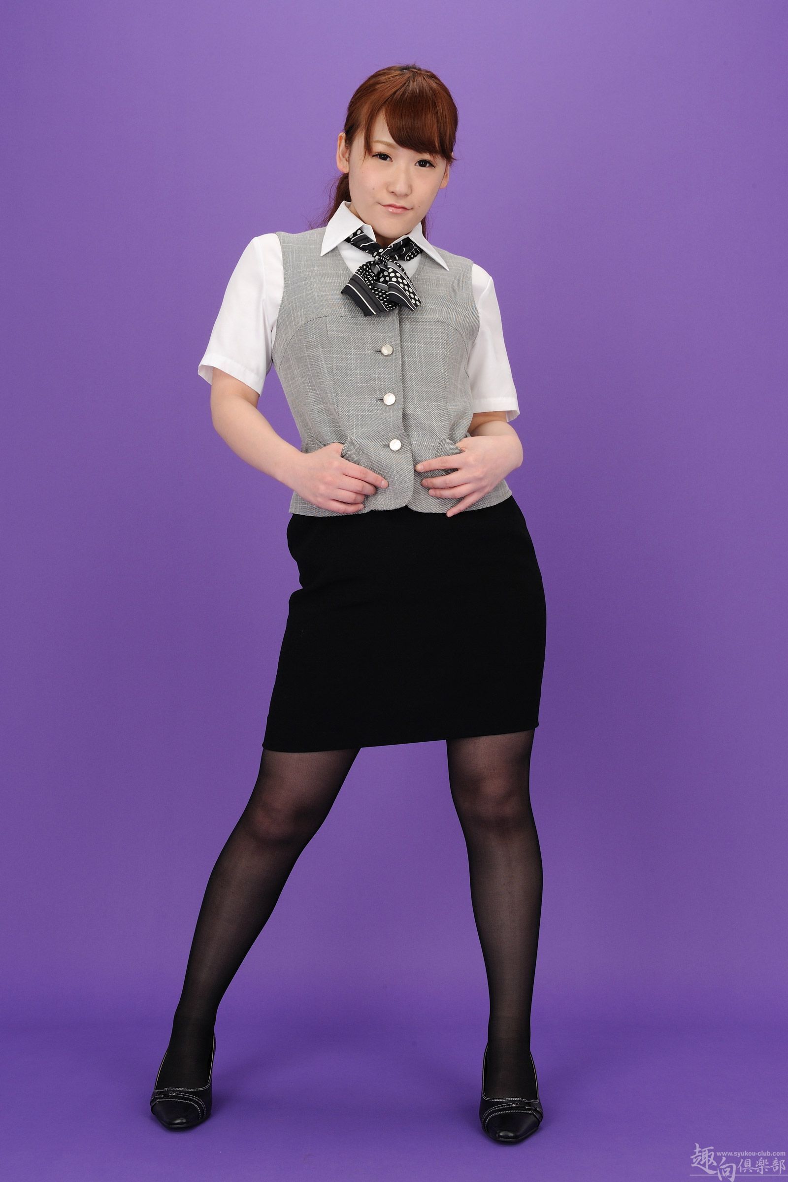 [Syukou-Club]　Digi-girl No.107 黒崎　国产日本女优制服丝袜模特