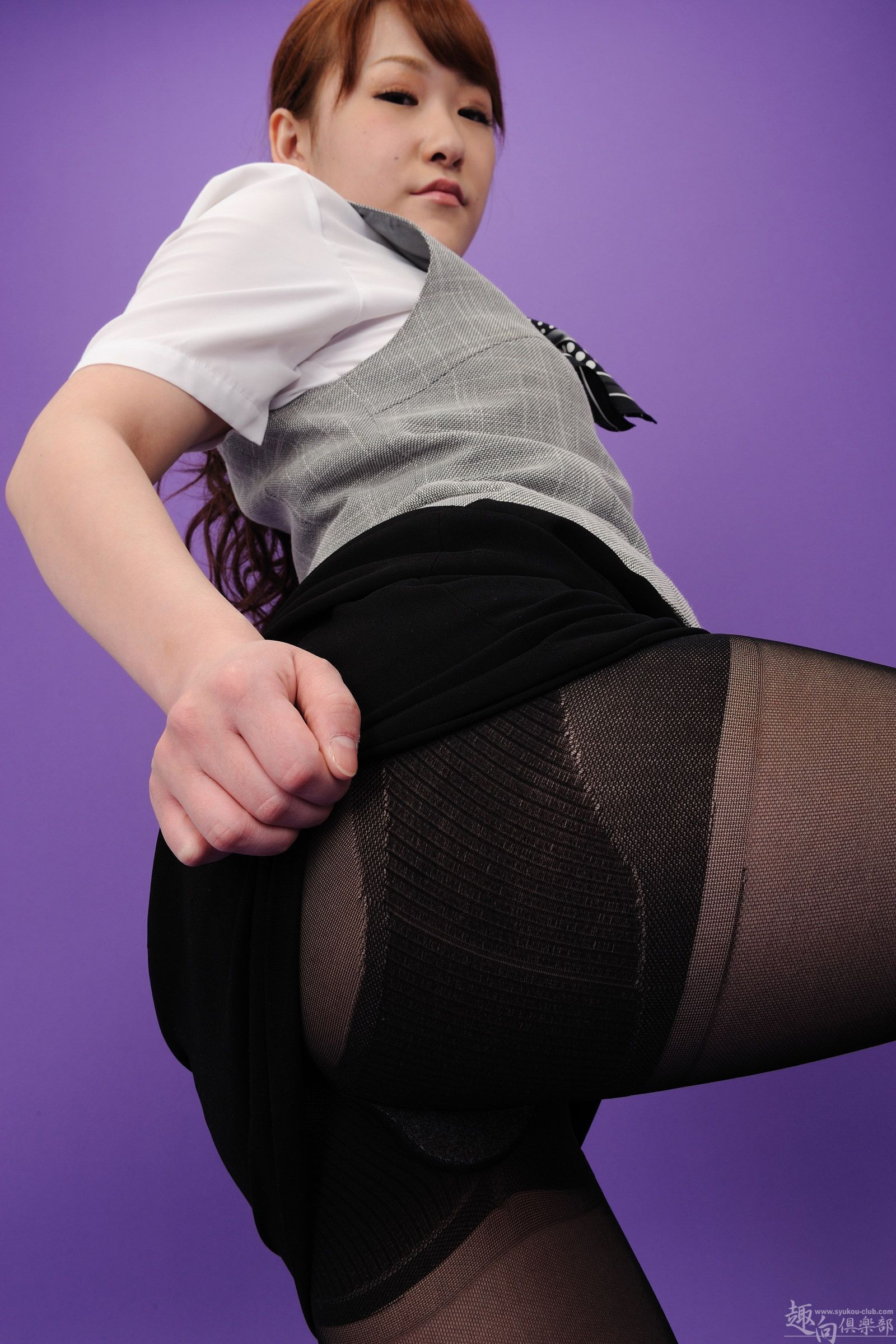 [Syukou-Club]　Digi-girl No.107 黒崎　国产日本女优制服丝袜模特