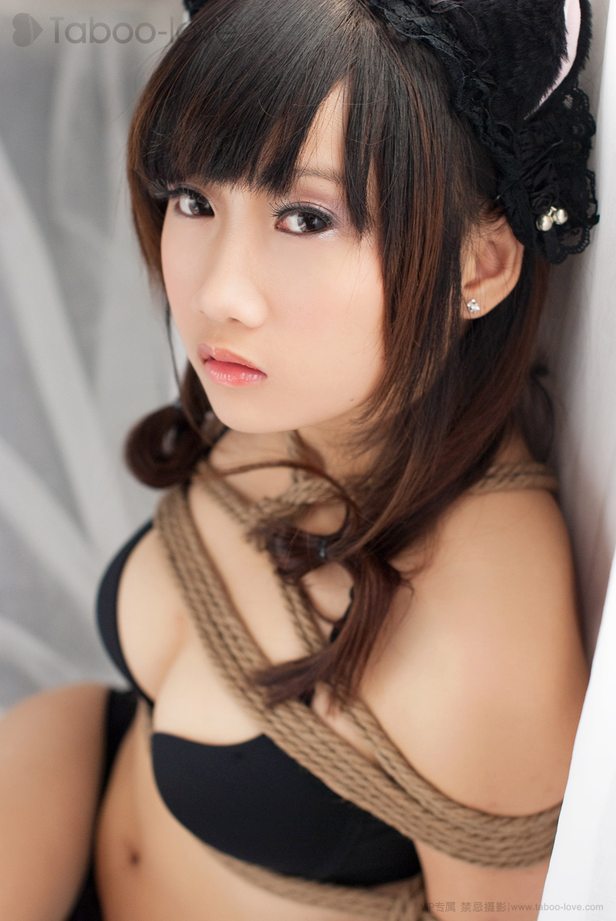 NO.070 小米 陽光下的貓耳少女 禁忌攝影繩藝