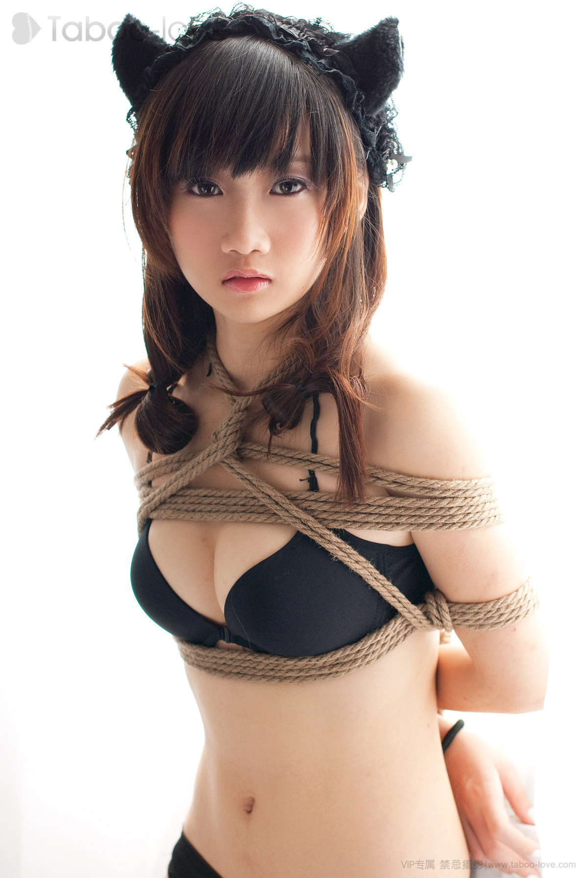 NO.070 小米 陽光下的貓耳少女 禁忌攝影繩藝