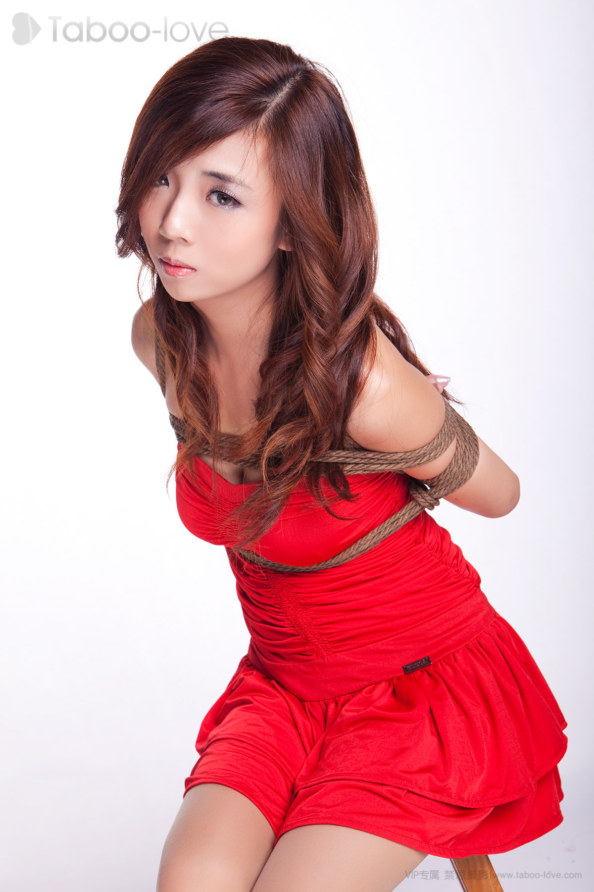 NO.072 閃亮紅色的誘惑 禁忌攝影繩藝