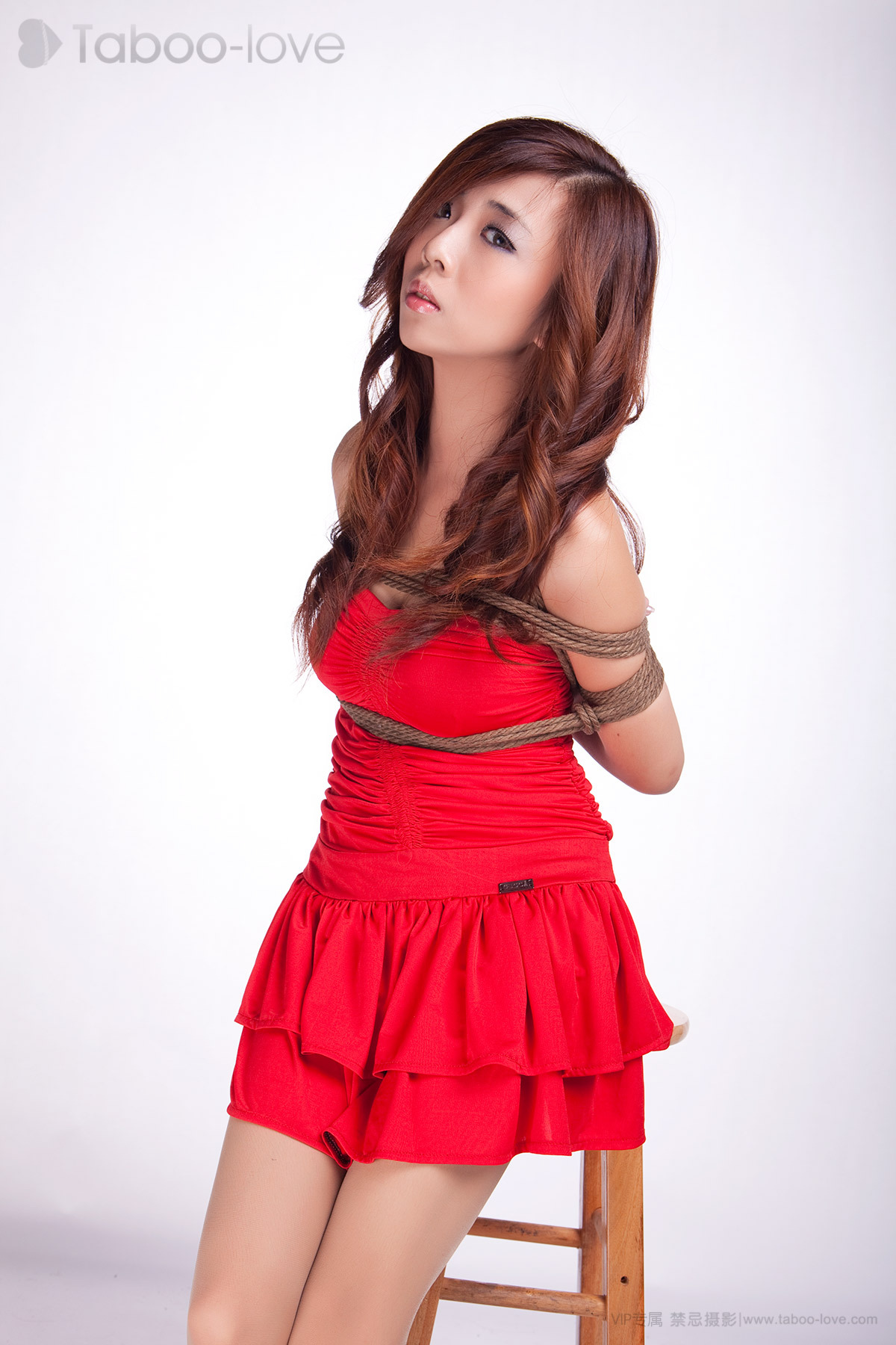 NO.072 閃亮紅色的誘惑 禁忌攝影繩藝