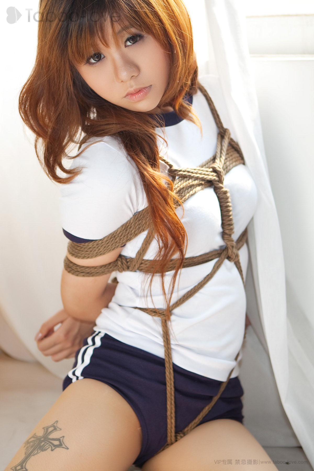 NO.076 陽光房內 的禁忌遊戲二 Apple 禁忌攝影繩藝